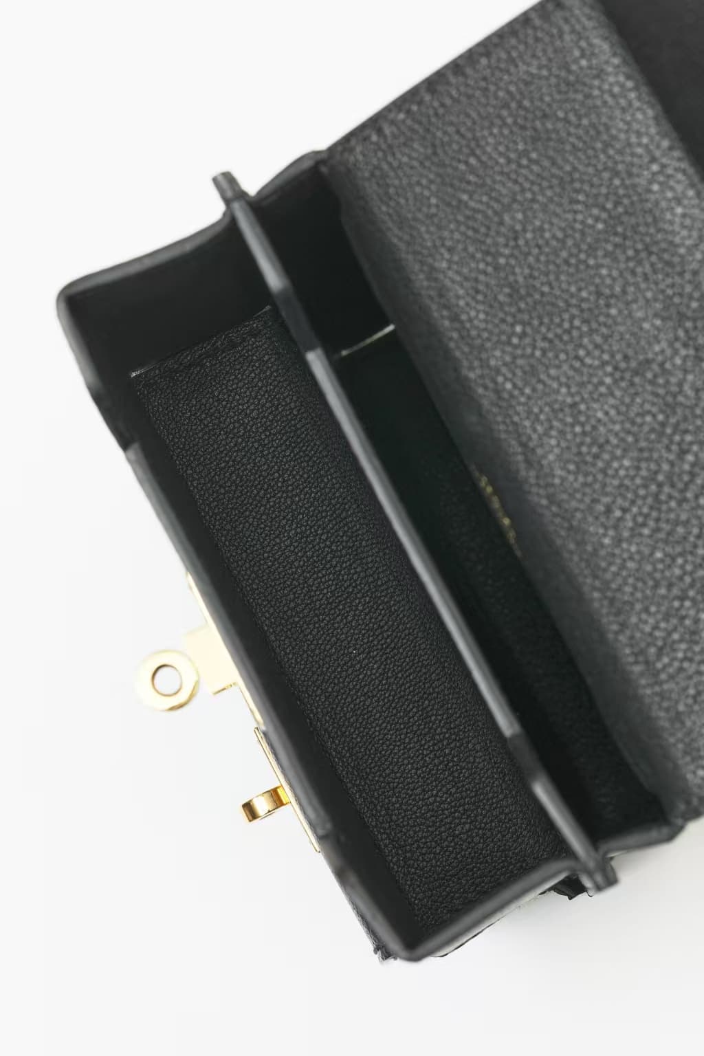 Hermes Kelly Multipocket To Go pouch noir WAX High