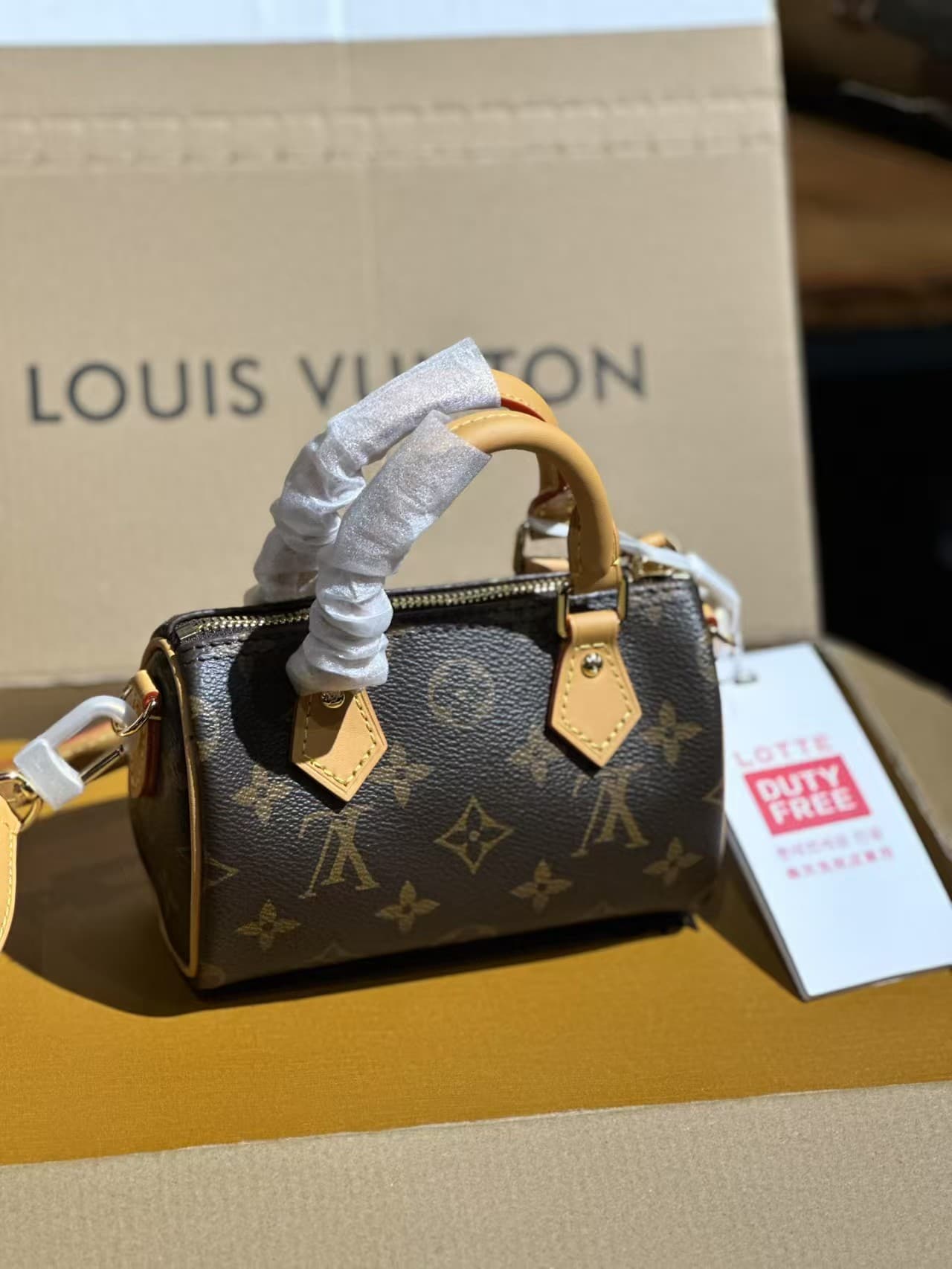 Louis Vuitton Nano Speedy Bag Monogram Canvas M81085 High