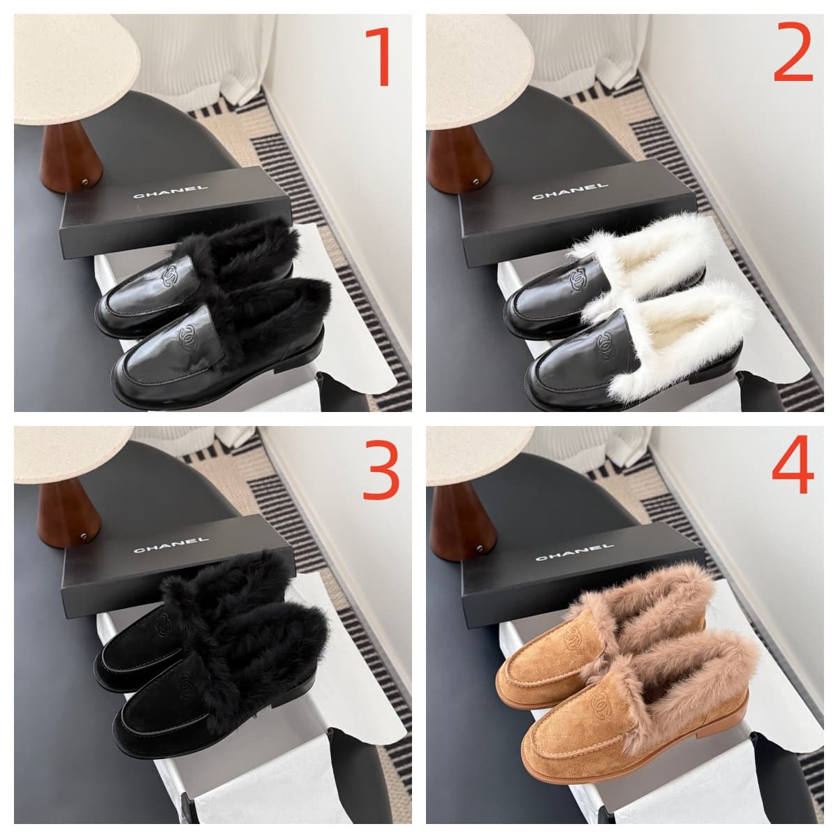 Chanel Mocassins Loafers Shoes Women