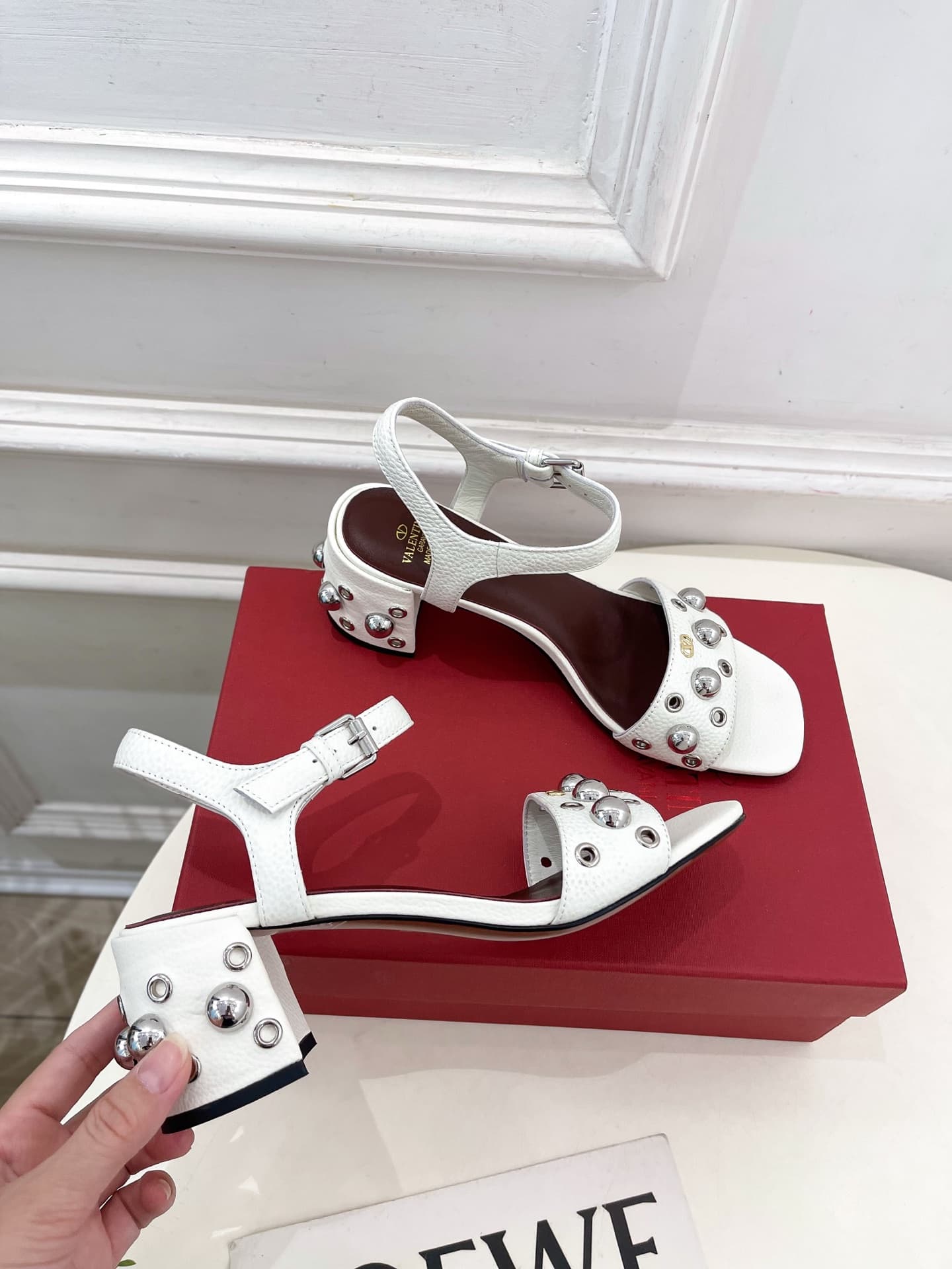 Valentino Garavani 65mm Nellcote ankle-strap Sandal Shoes Women