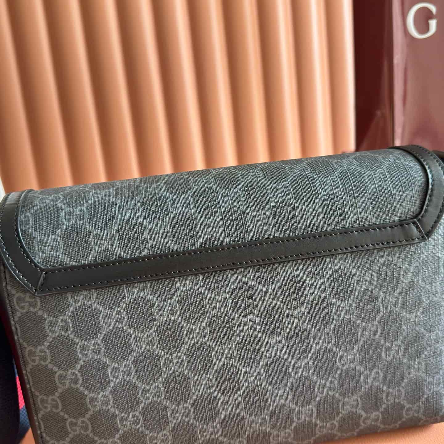 Gucci GG Supreme canvas messenger bag 771167 High