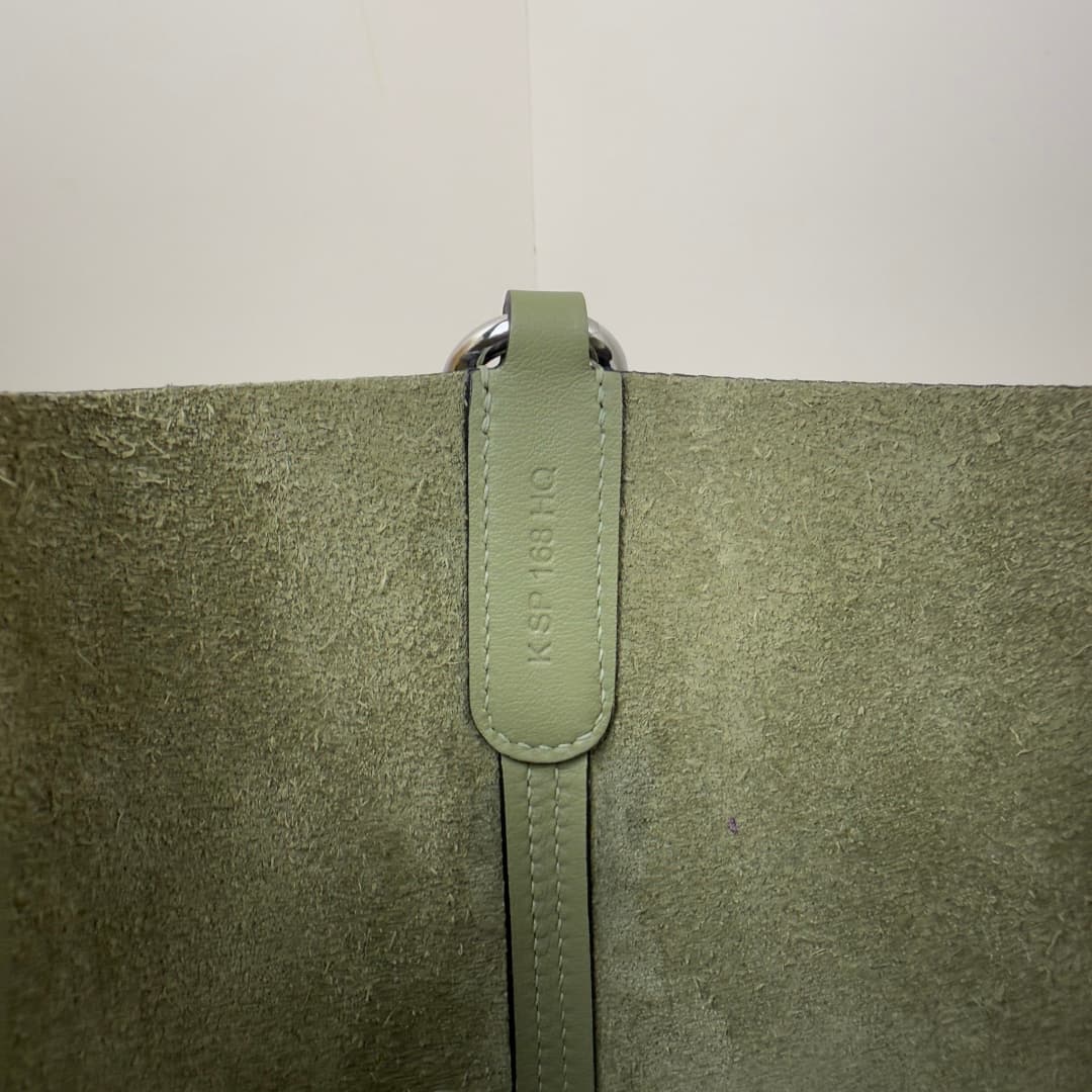 Hermès Picotin In-The-Loop 18 bag Silver/Gold Metal Sauge Wax High