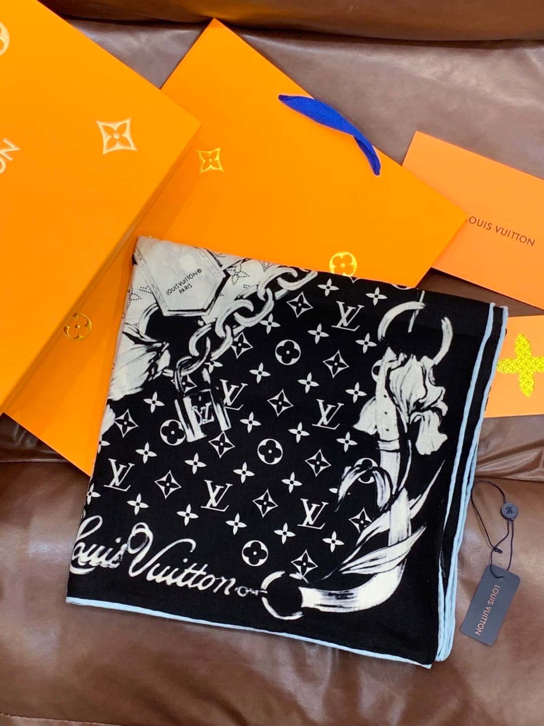 Louis VuittonxTM Monogram Multicolor Square