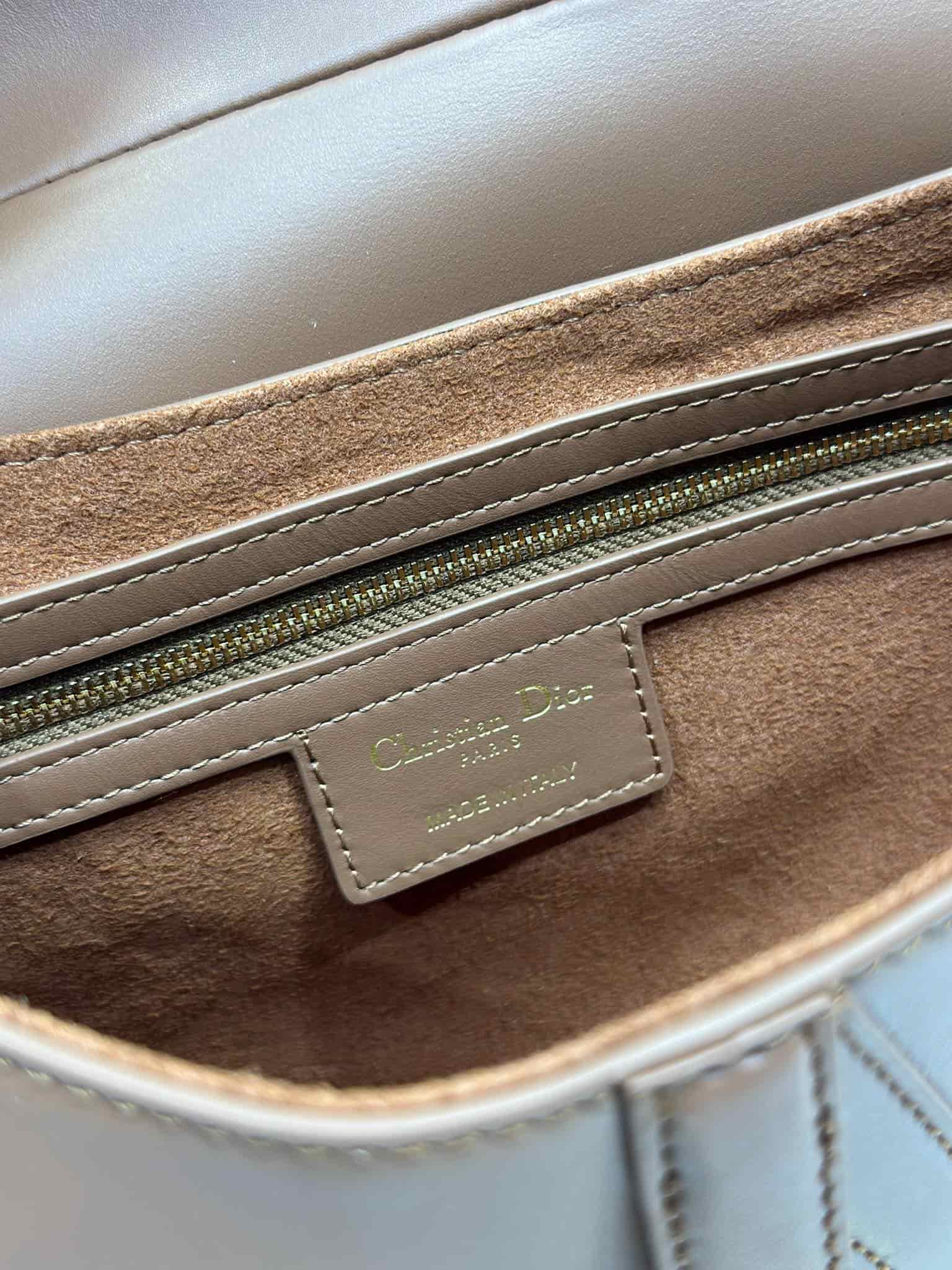 Mini SADDLE BAG Calfskin Brown High