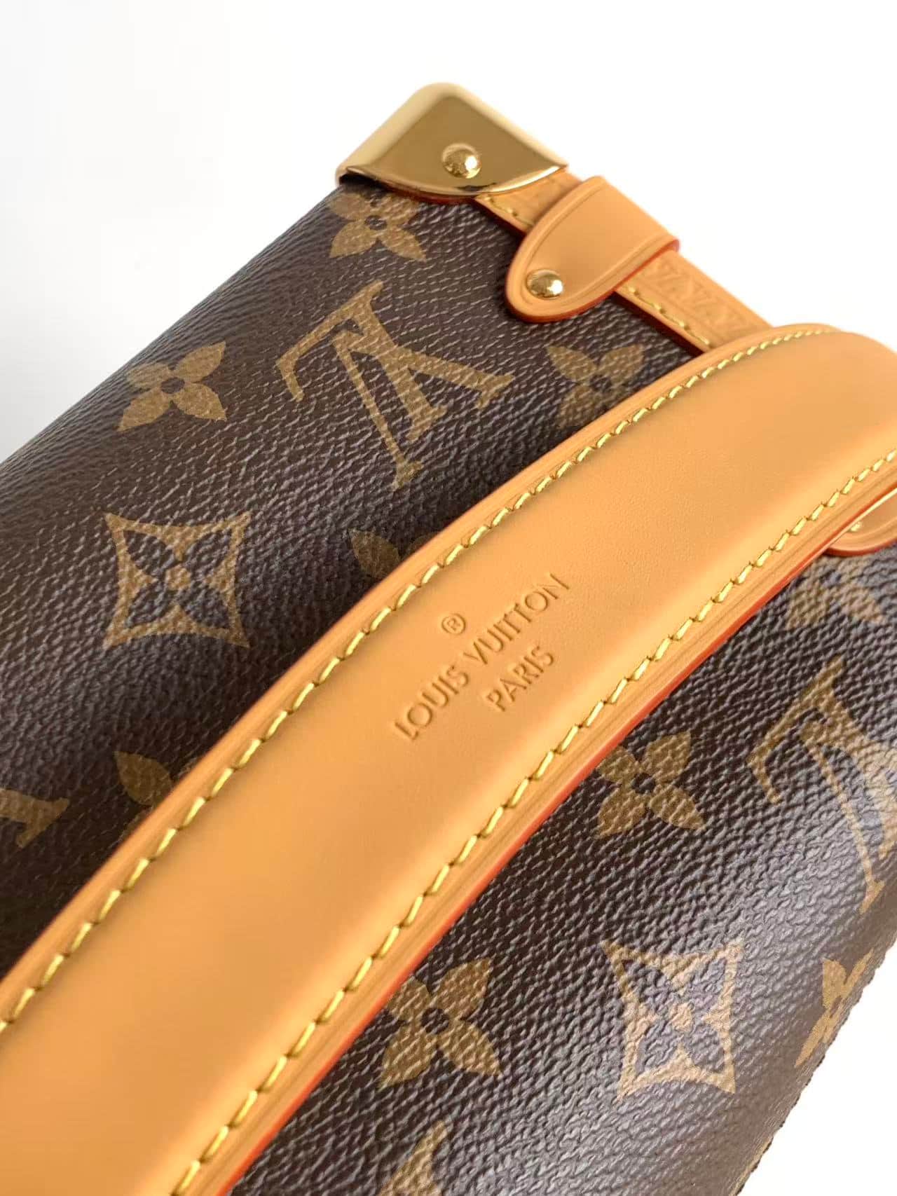 Louis Vuitton SIDE TRUNK PM Monogram coated canvas M46815 High