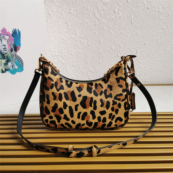 Prada Re-Edition Printed leather mini bag 1BC204 High