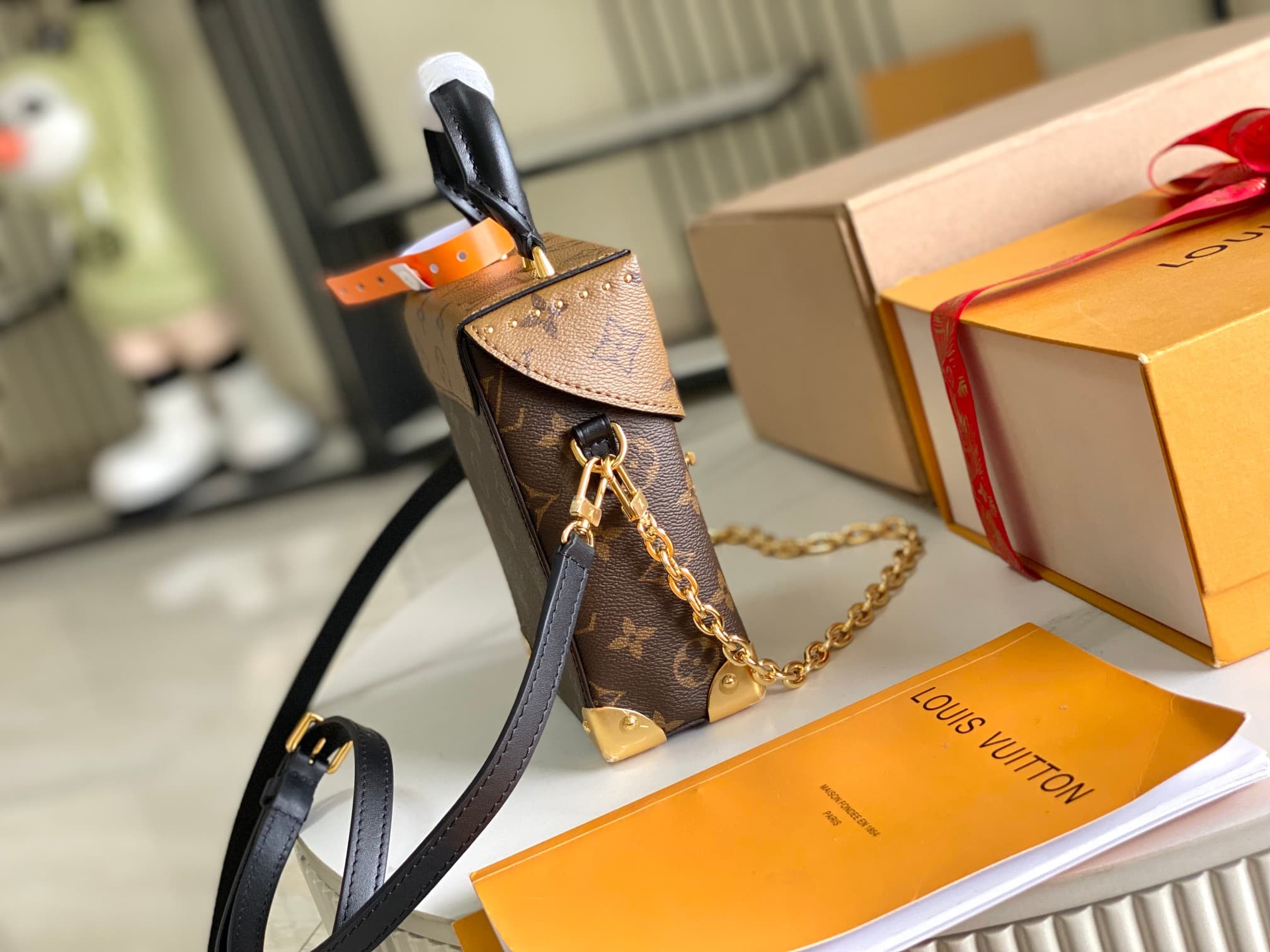 Louis Vuitton Camera Box Monogram and Monogram Reverse coated canvas M82465 TOP
