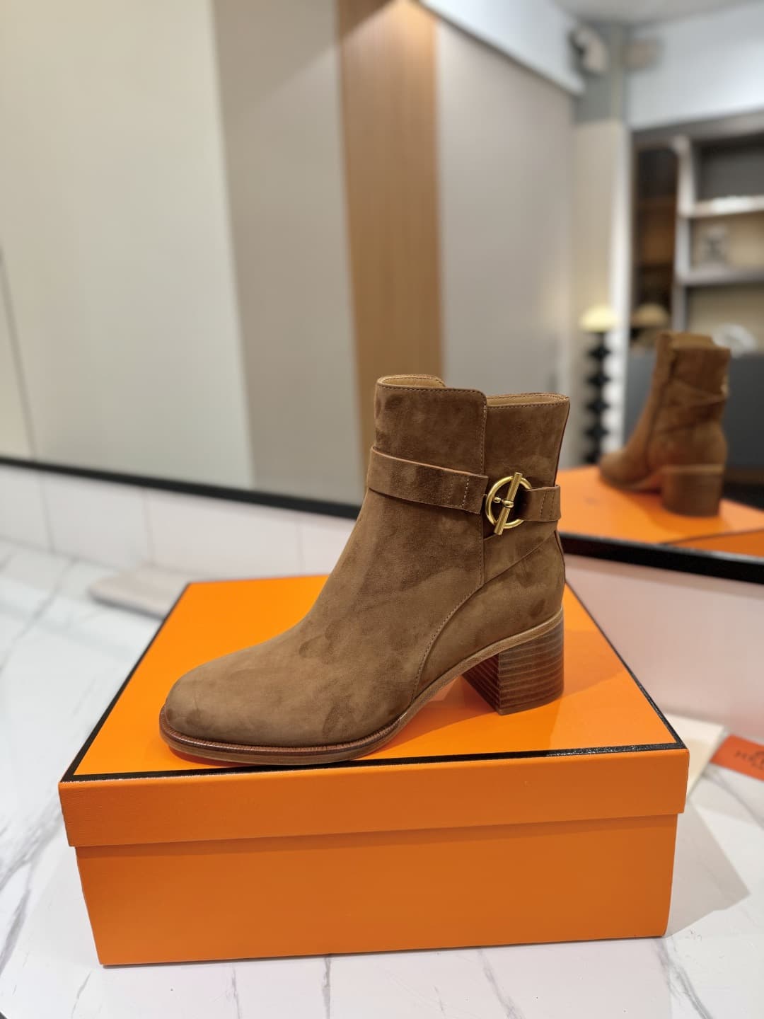 Hermes Jill 60 ankle boots Shoes Women