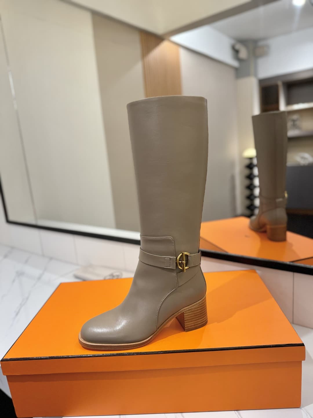 Hermes Justine 50 boots Shoes Women