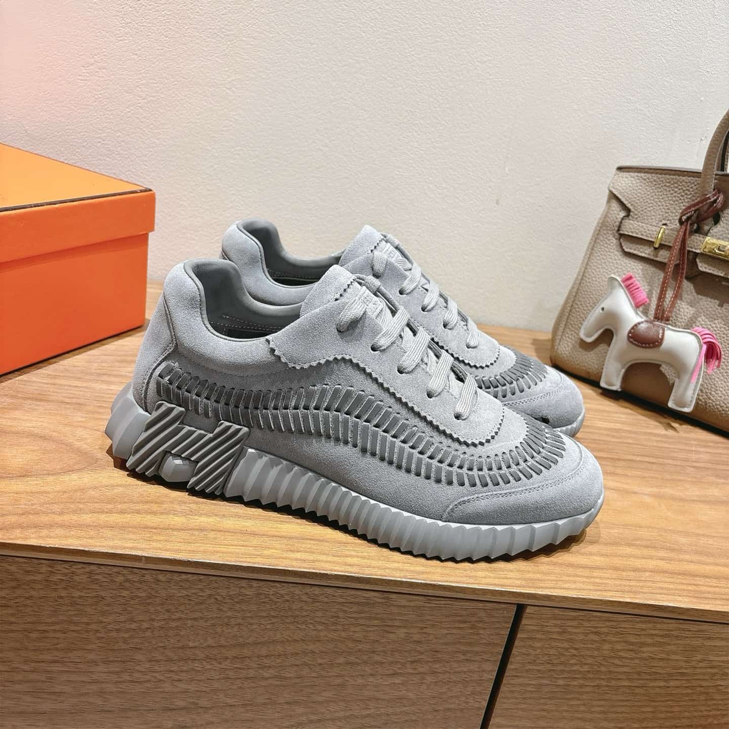 Hermes Bouncing Sneaker Shoes Men Women