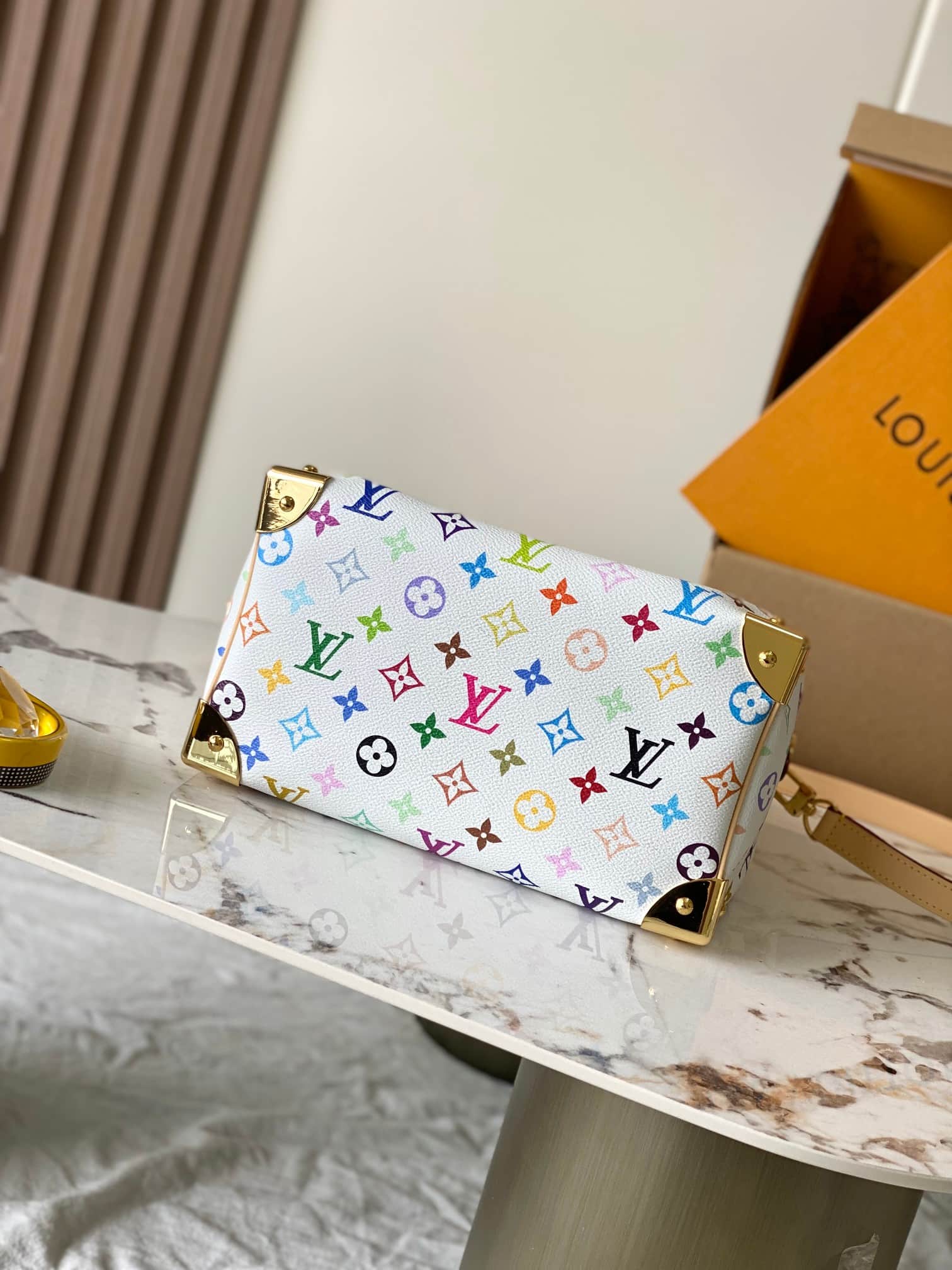 Louis Vuitton x Murakami Speedy Bandoulière 25 Monogram coated canvas M13085 Top