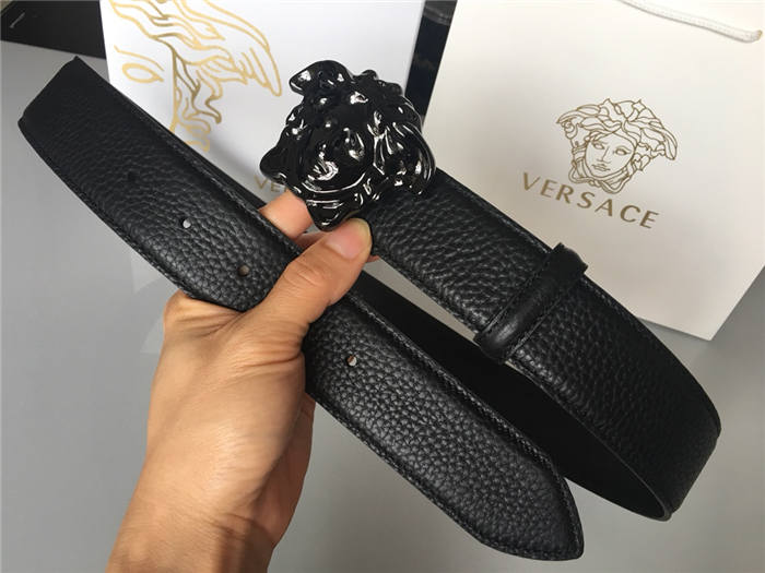 Versace PALAZZO Leather BELT Togo 38.5mm High