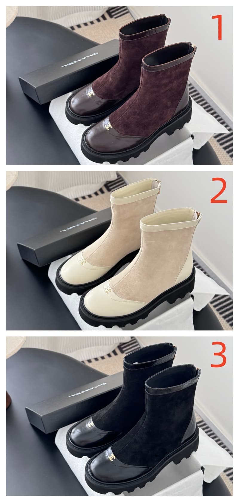 Chanel Boots Shoes Women