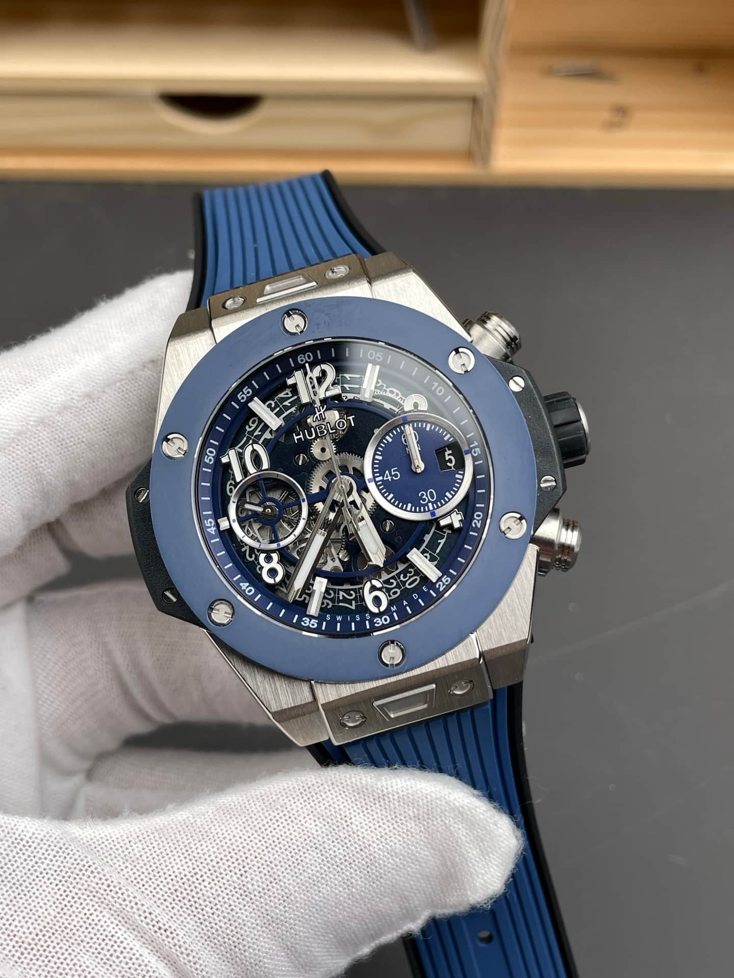 Hublot Big Bang Unico Blue Magic Watch TOP