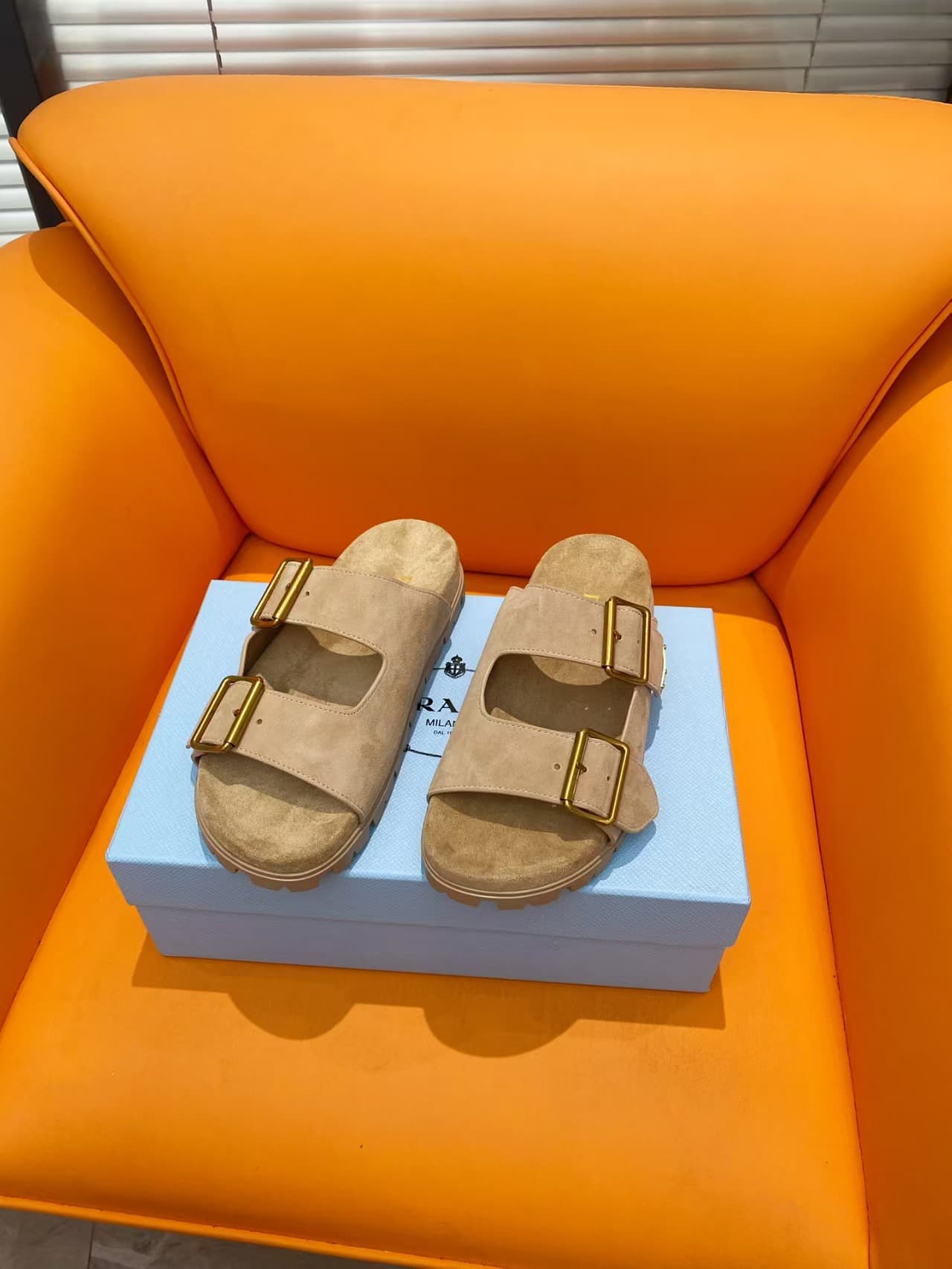 Prada Women's Strap Slides