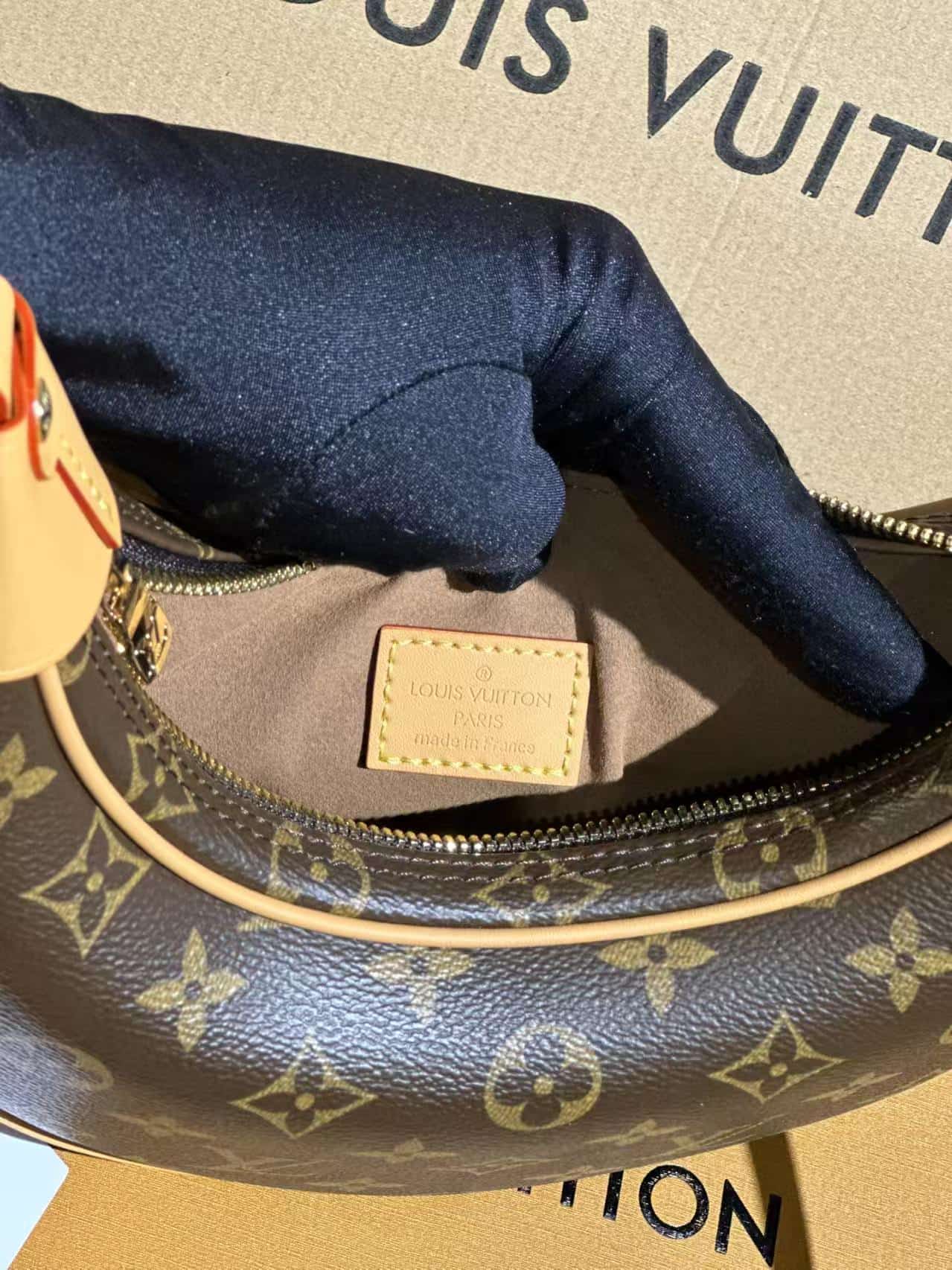 Louis Vuitton LOOP Handbag Monogram coated canvas M81098 High