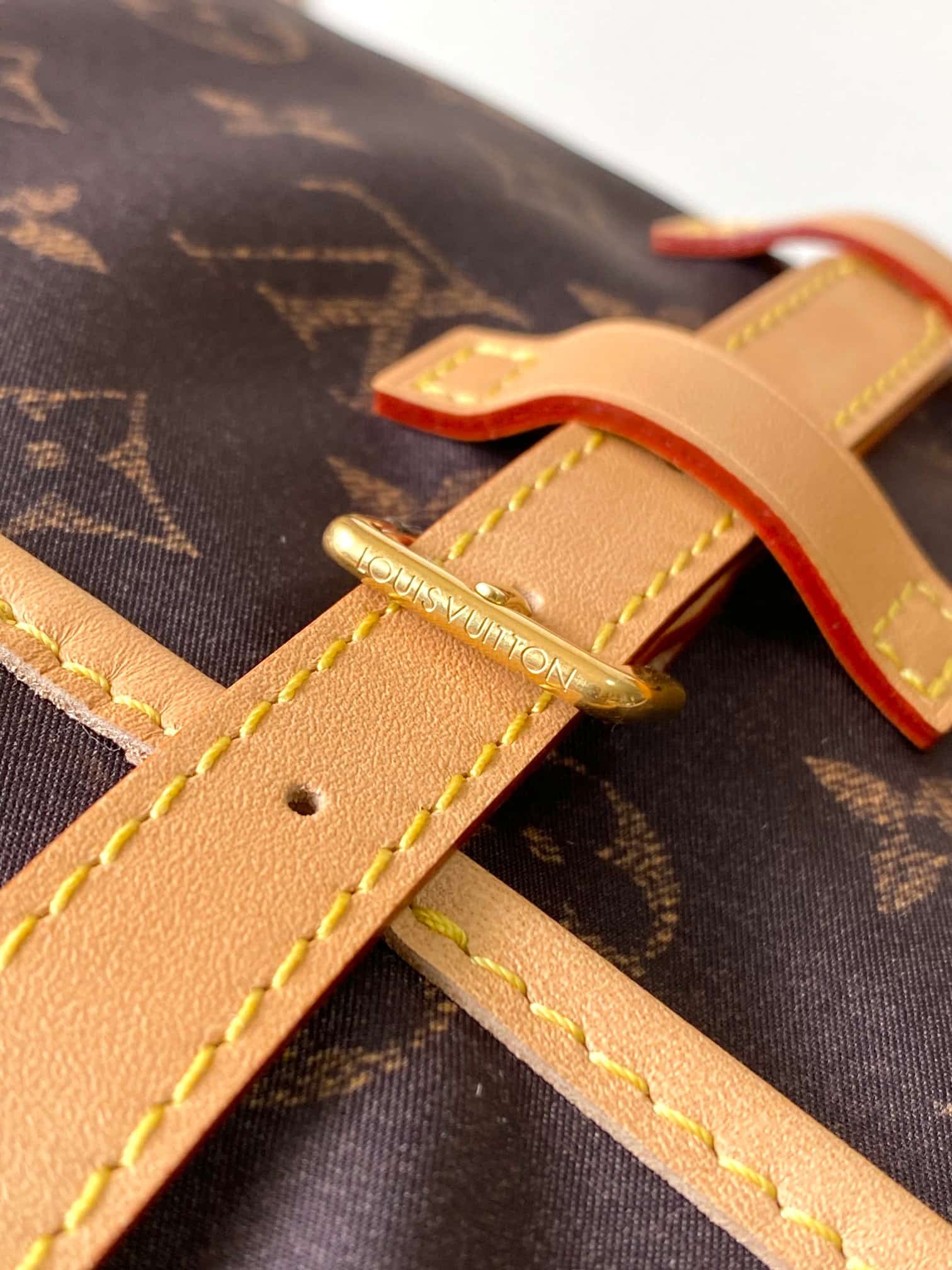 Louis Vuitton Jet Lag Bag MM Monogram Silk Tech M2A425 TOP