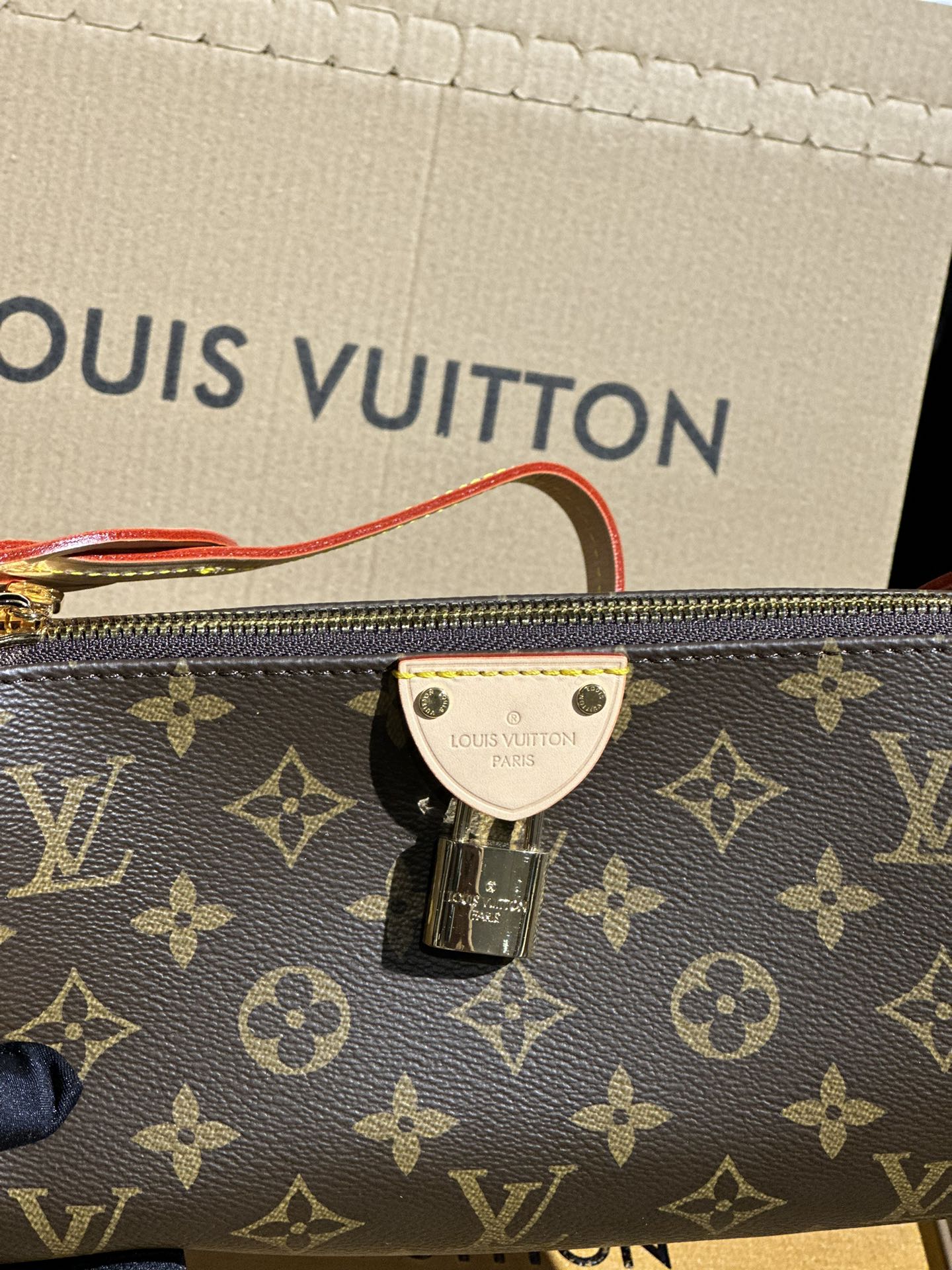 Louis Vuitton Pochette Tirette Monogram coated canvas M12859 High