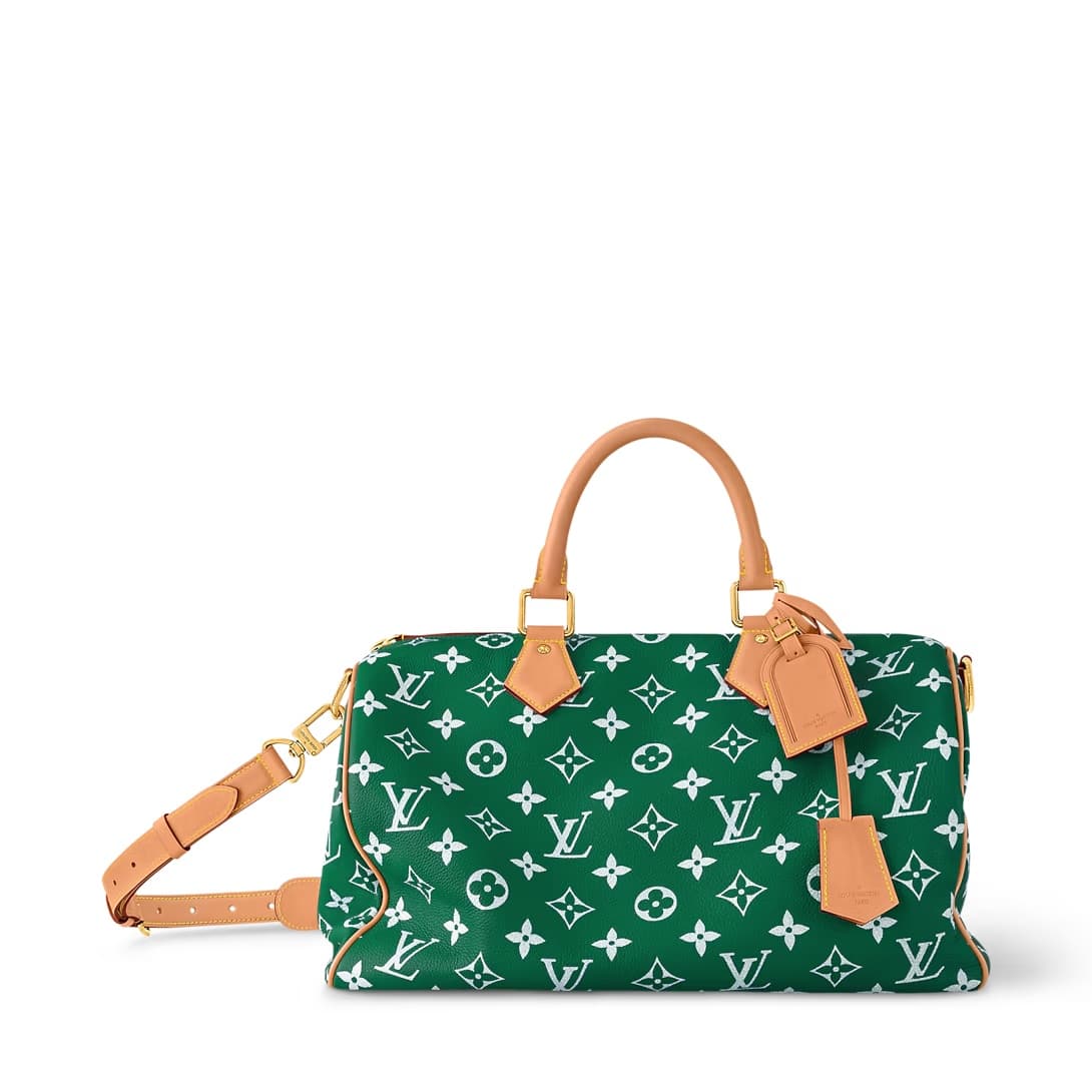 Louis Vuitton Speedy P9 Bandoulière 40 Green Soft calfskin M24417 TOP