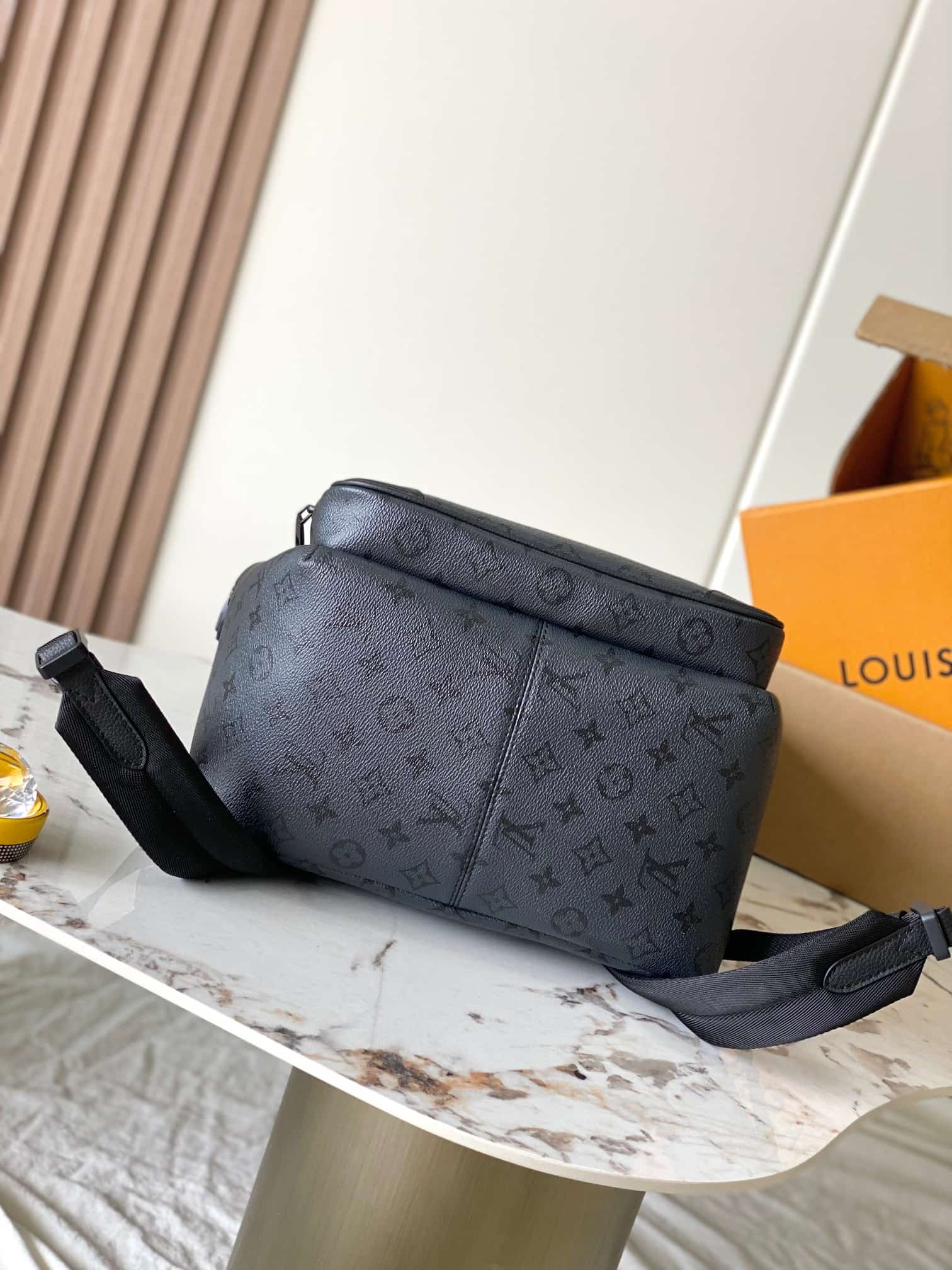 Louis Vuitton Discovery Cargo Backpack Black Monogram Midnight coated canvas M26765 TOP