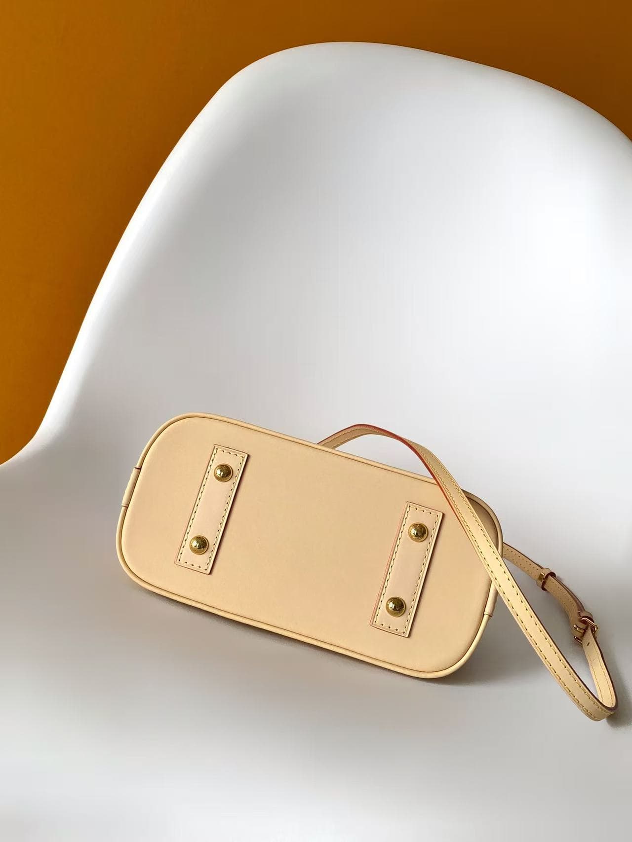 Louis Vuitton Alma BB Monogram Emblème Rose Ruban M2A378 High