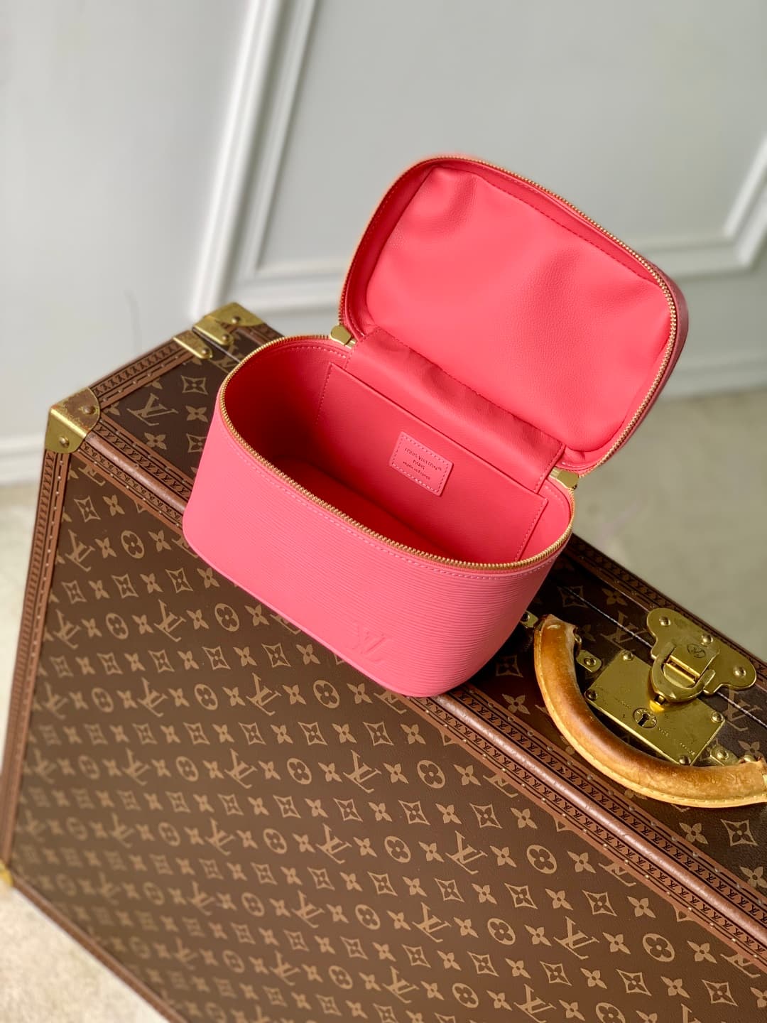 Louis Vuitton Nice Mini Epi grained leather Rouge M15191 Bliss Pink High