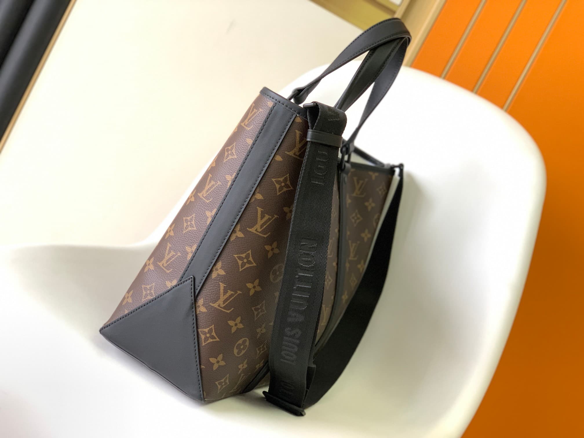 Louis Vuitton Monogram Macassar Weekend Tote M45734 High