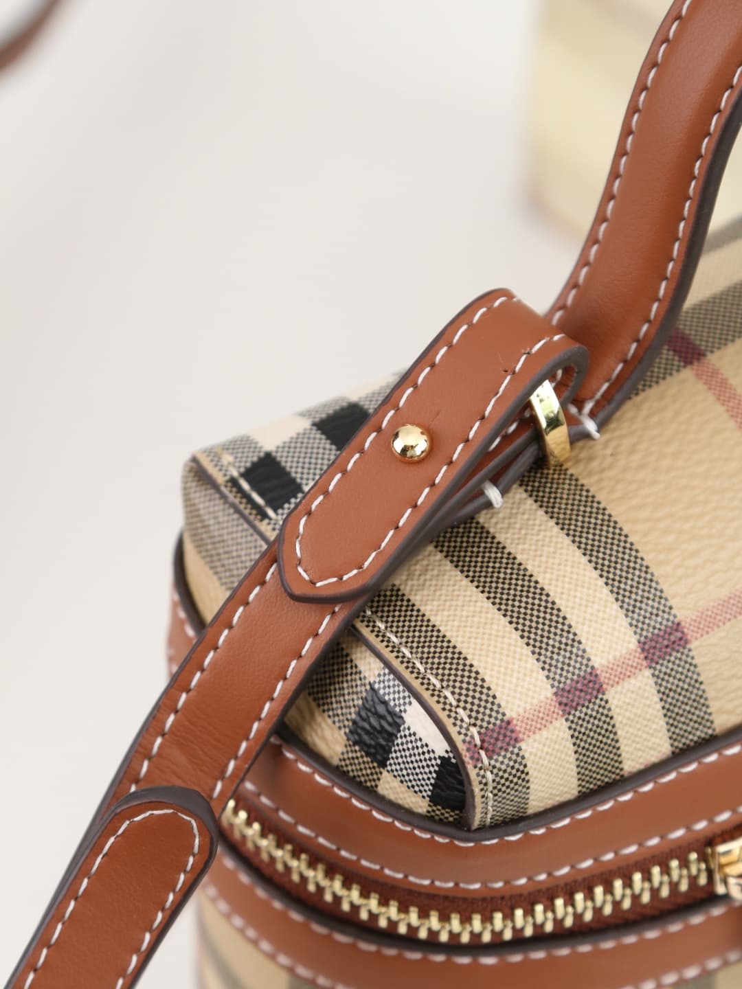 Burberry Check Vanity Bag High