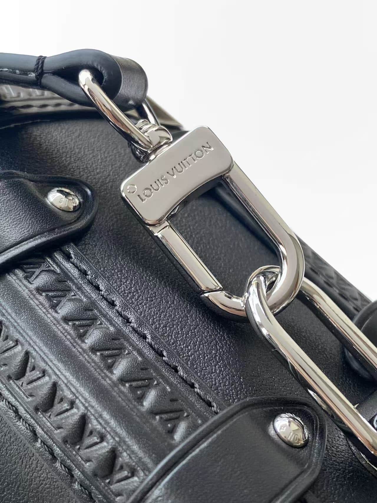 Louis Vuitton Side Trunk PM Black Calfskin leather M29903 High