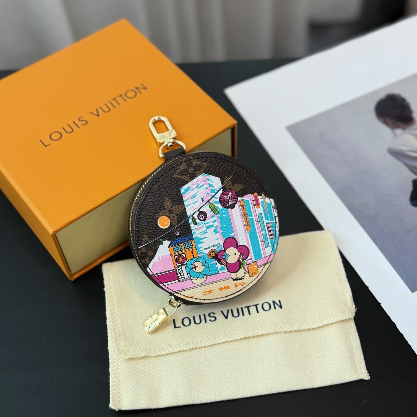 Louis Vuitton Round Coin Purse
