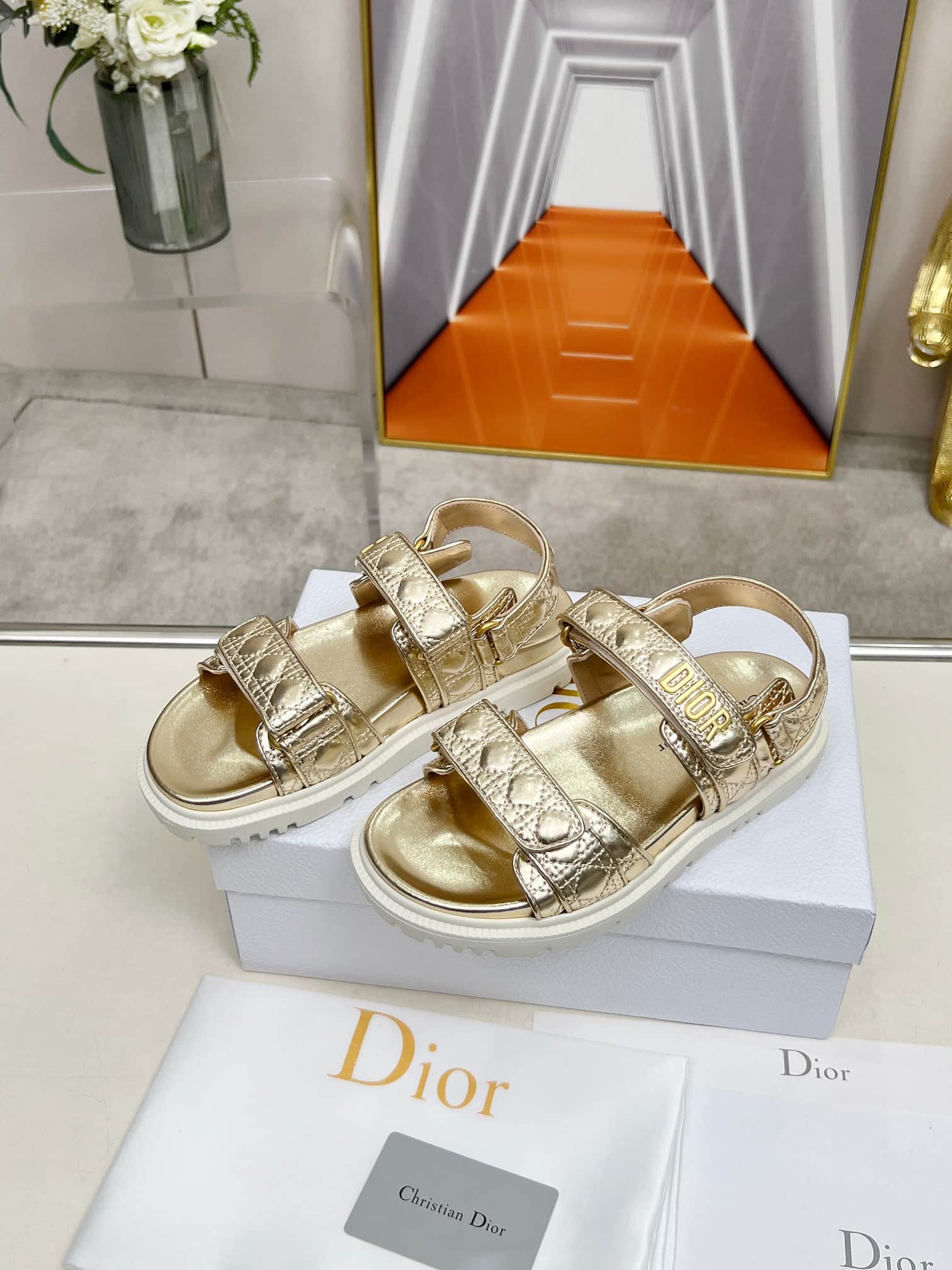 Dior Dioract Slide Shoes Women