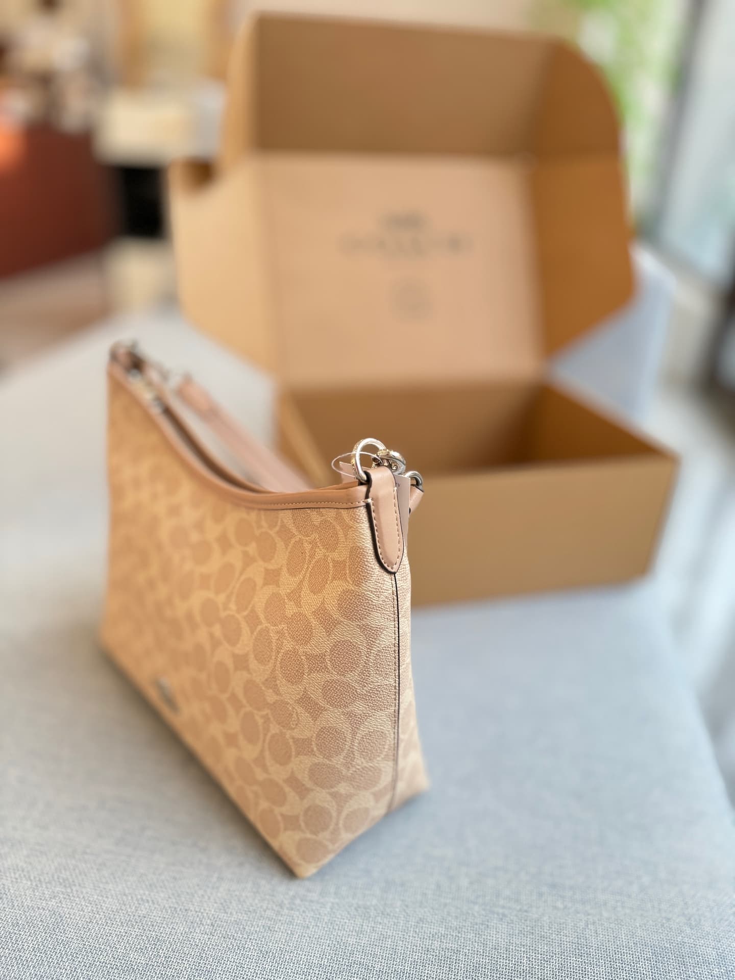 Coach Laurel Shoulder Bag In Signature Canvas