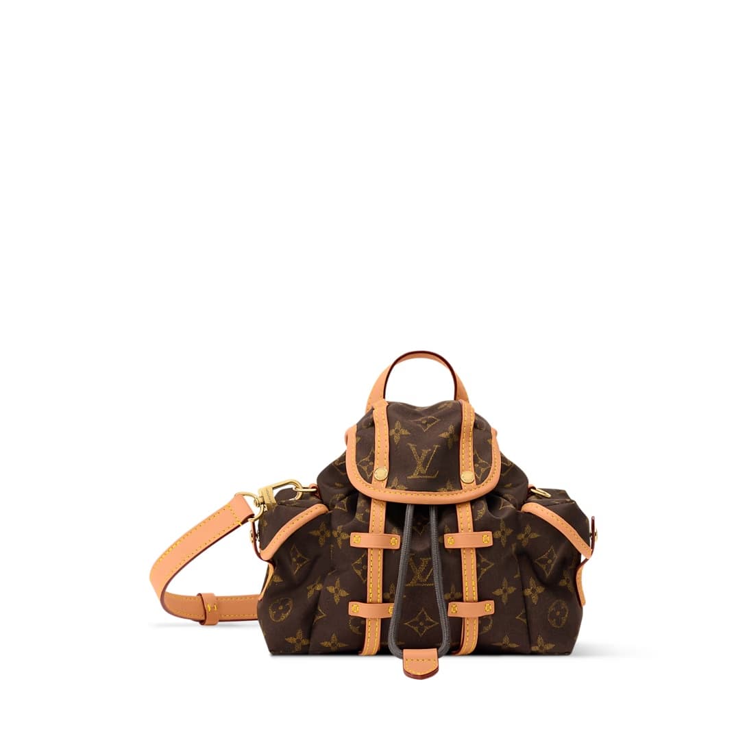 Louis Vuitton Nano Christopher East West Monogram Silk Tech M2A458 TOP