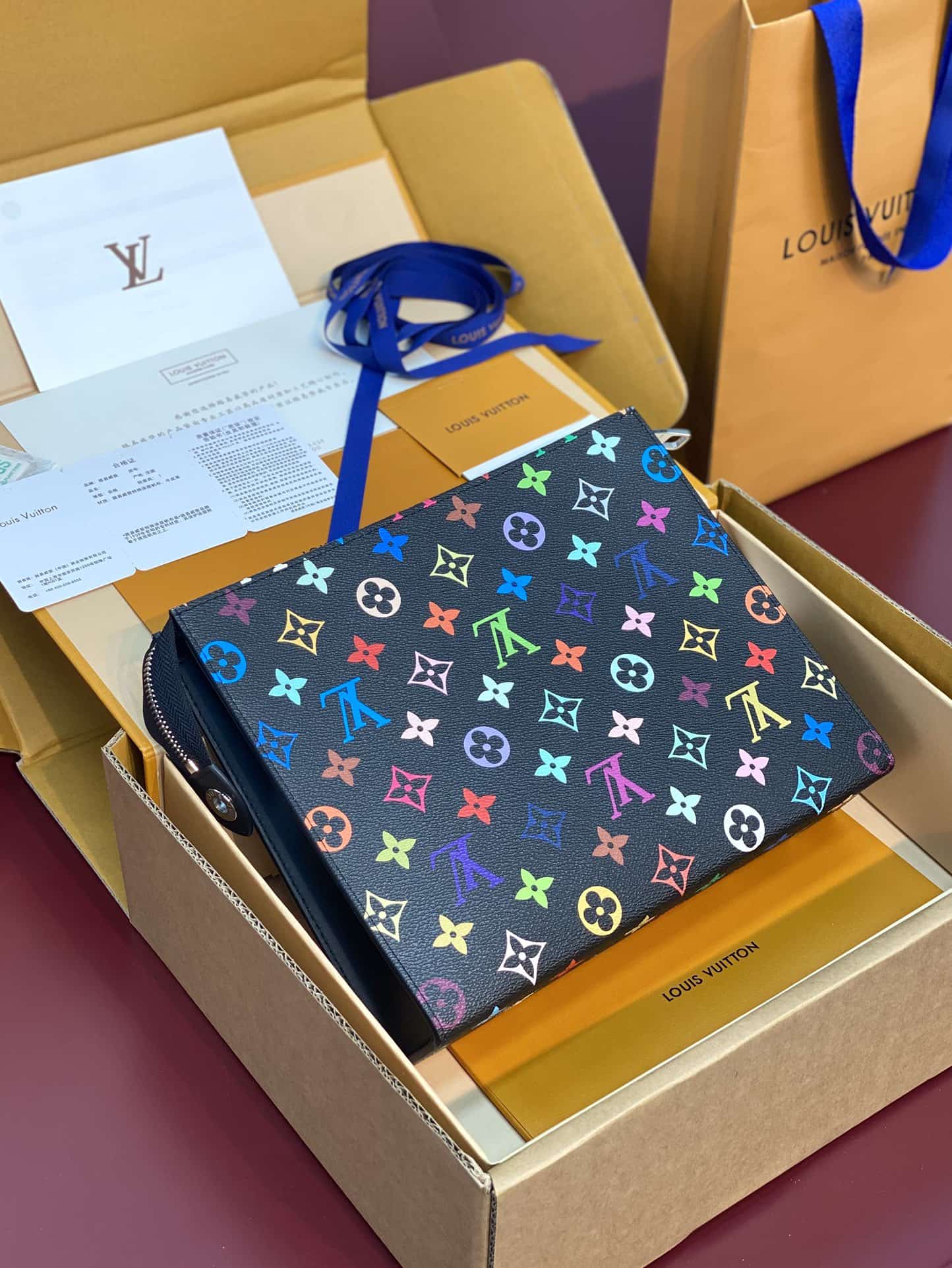 Louis Vuitton x Murakami Toiletry Pouch Monogram coated canvas M14180 High