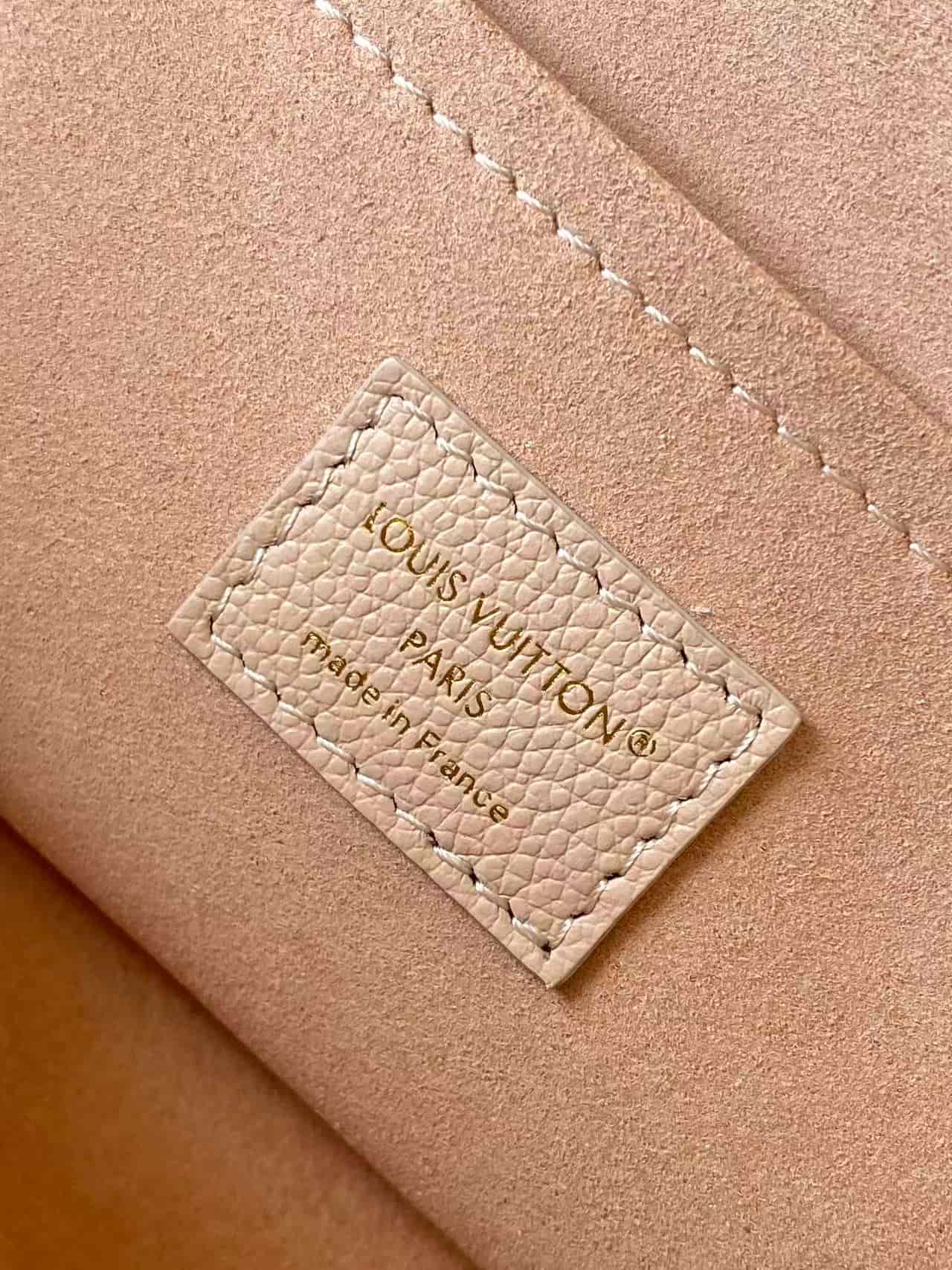 Louis Vuitton Alma BB Hazelnut Couture Monogram Empreinte Leather M28458 High