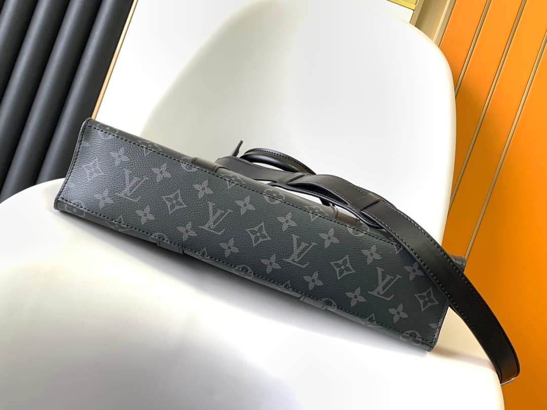 Louis Vuitton Sac Plat Monogram Eclipse coated canvas M46452 High