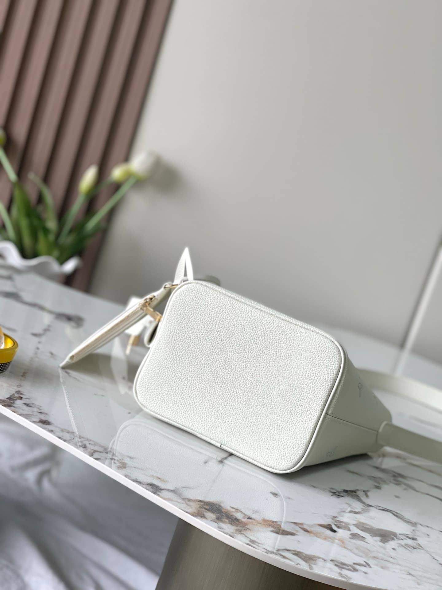 Louis Vuitton All In BB Milky White/Green Cowhide leather M27570 High