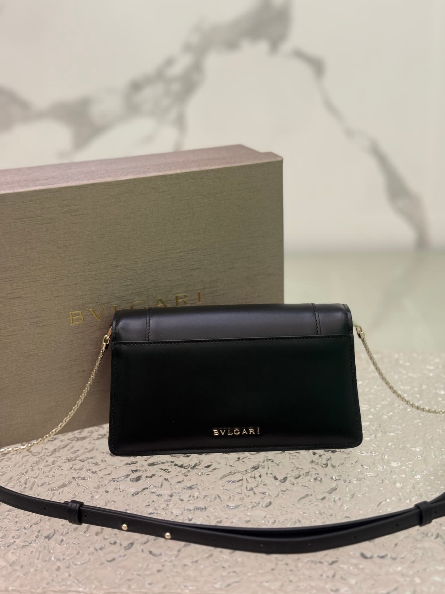 Bvlgari Serpenti Forever shoulder bag 294650 black High