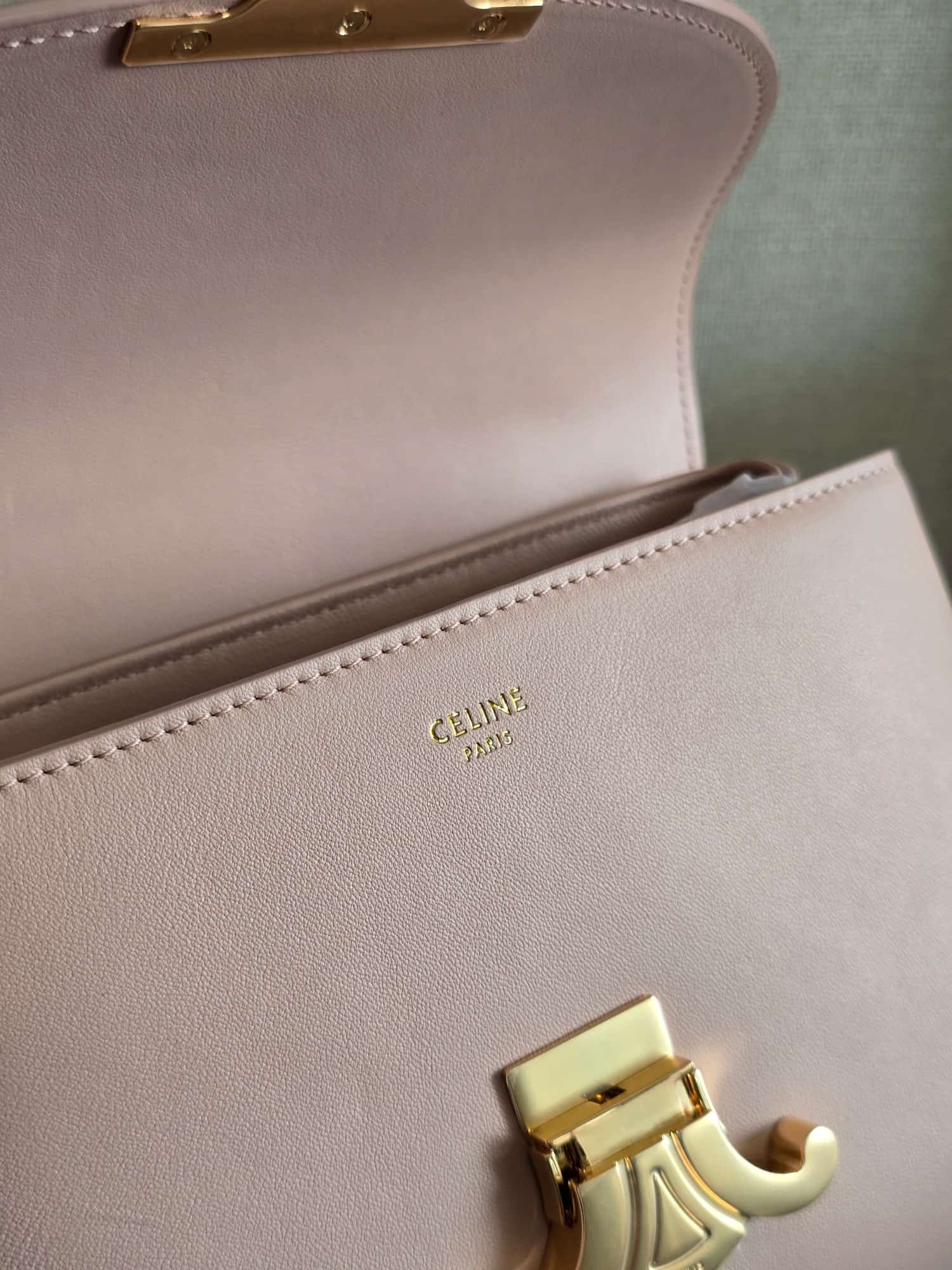 Celine Mini Nino bag in Pink Supple Calfskin High