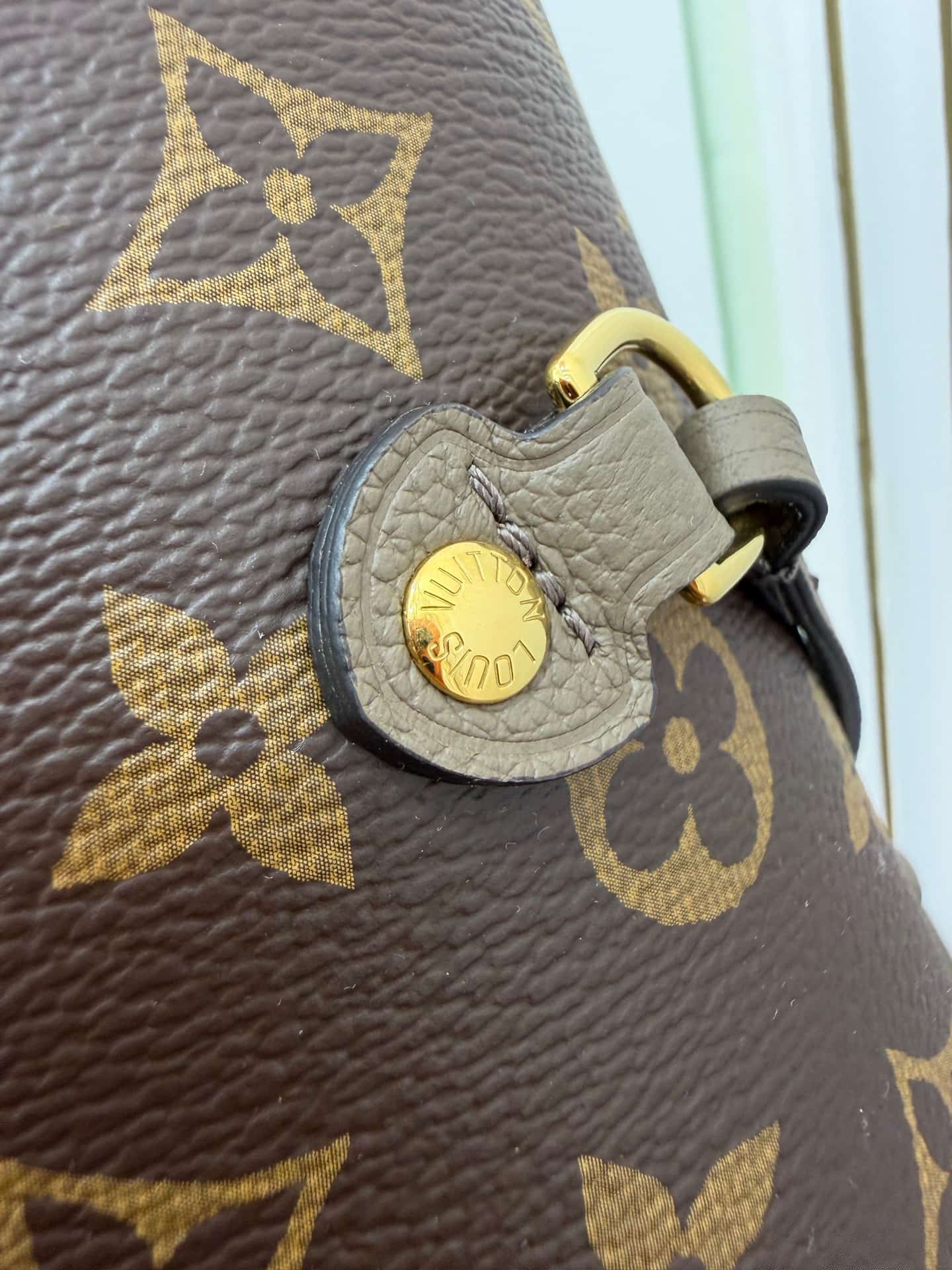 Louis Vuitton Neverfull Inside Out MM Monogram/Smoke Coated canvas M25664 TOP