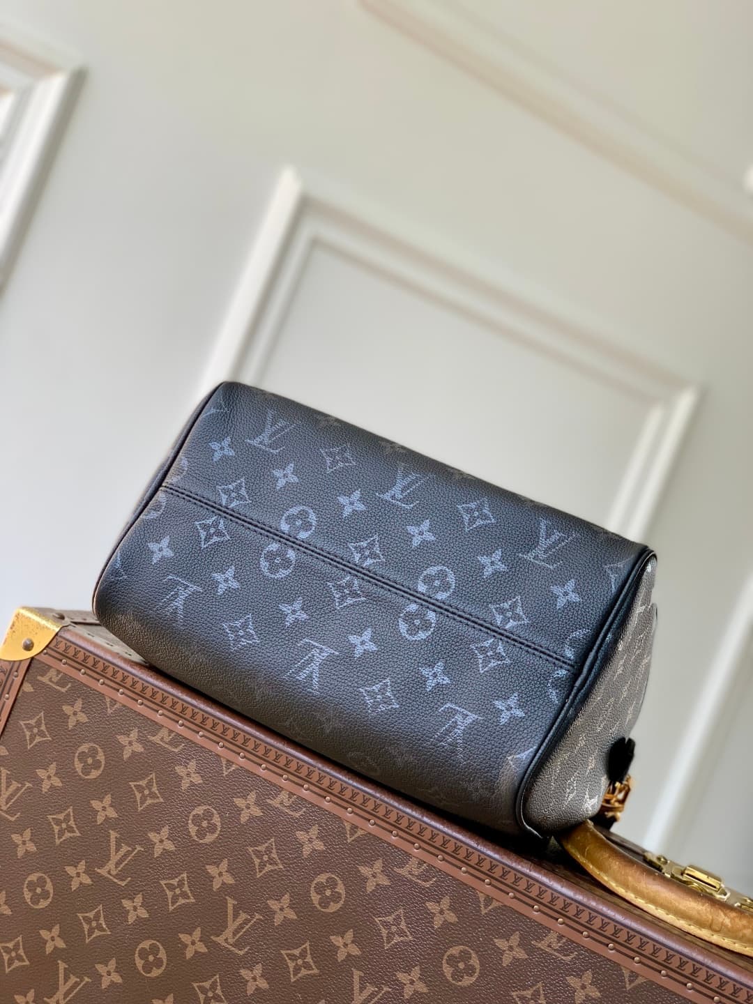 Louis Vuitton Speedy Bandoulière 25 Monogram leather M26486 Black High