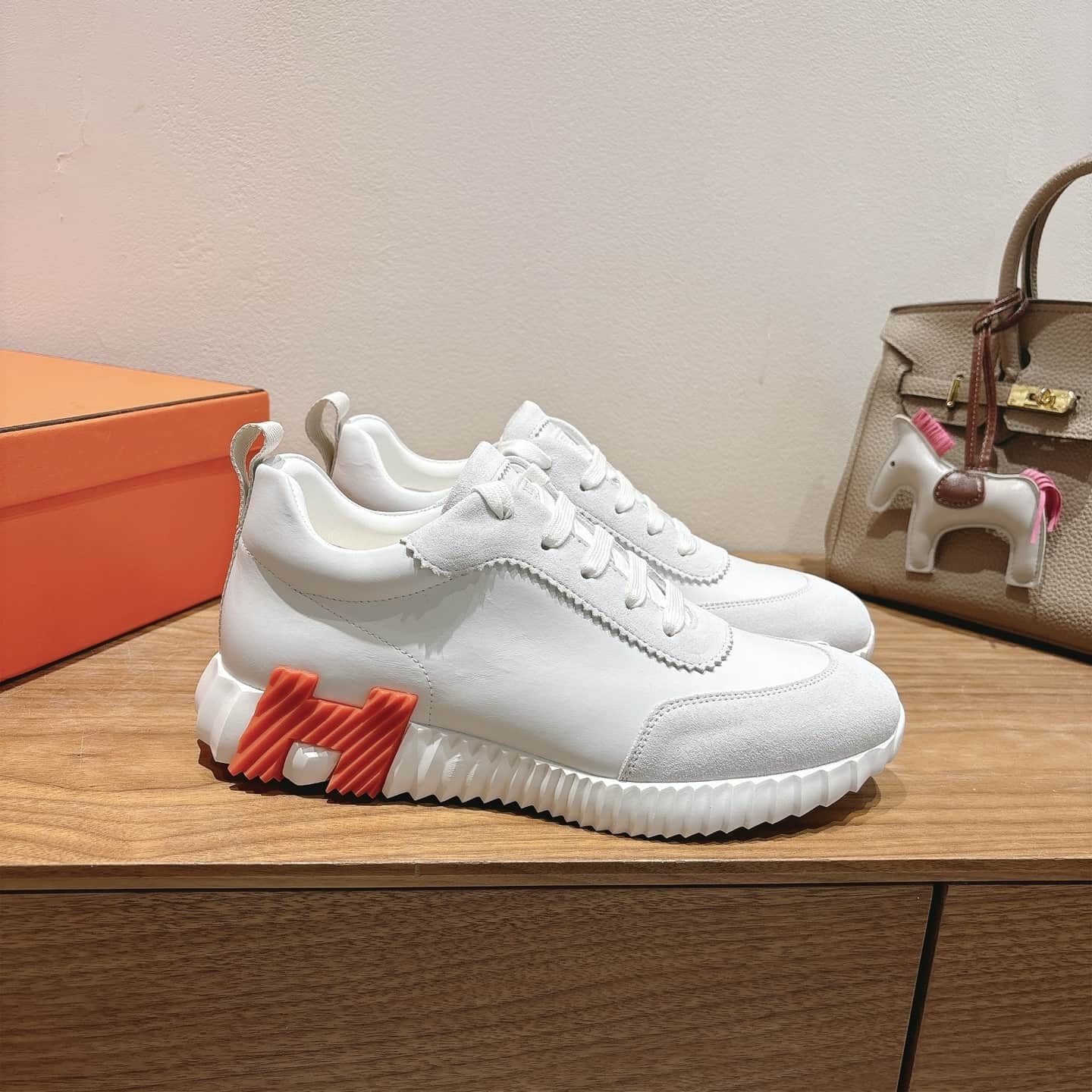 Hermes Bouncing Sneaker Shoes Men Women