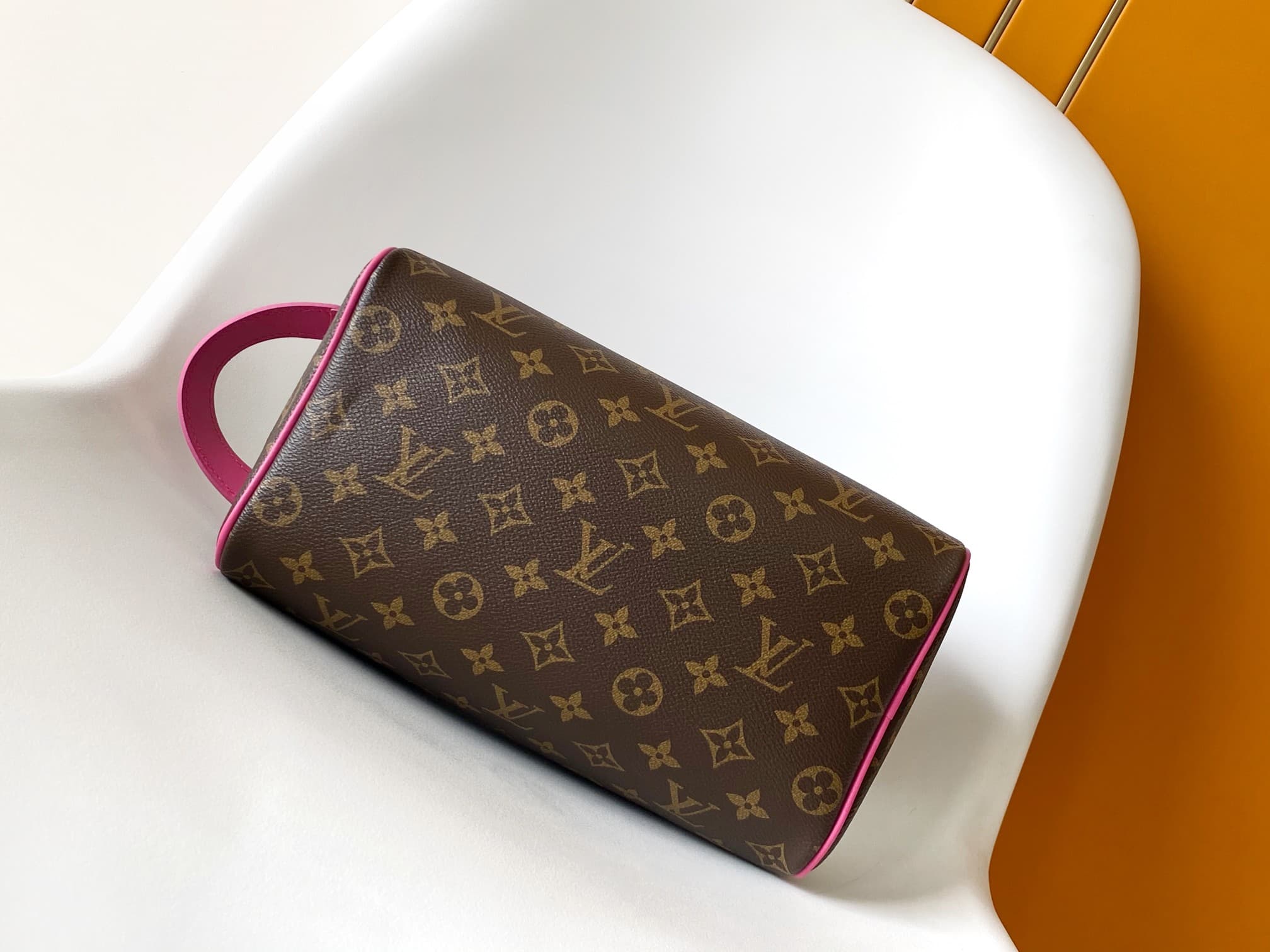 Louis Vuitton Dopp Kit Pondichery Pink Monogram Macassar coated canvas M12641 High