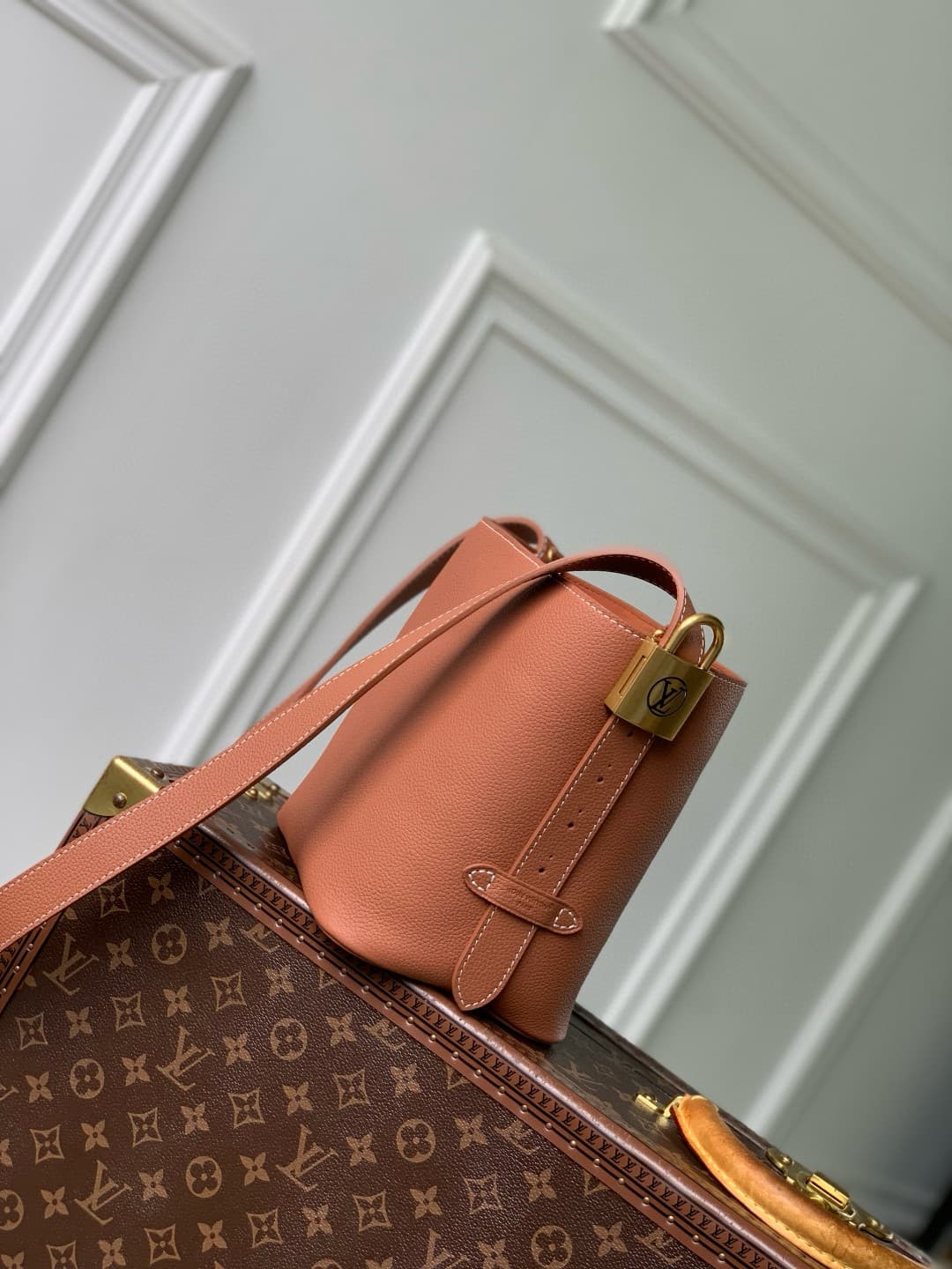 Louis Vuitton Low Key All In BB Cognac Brown Calf leather M14416 High