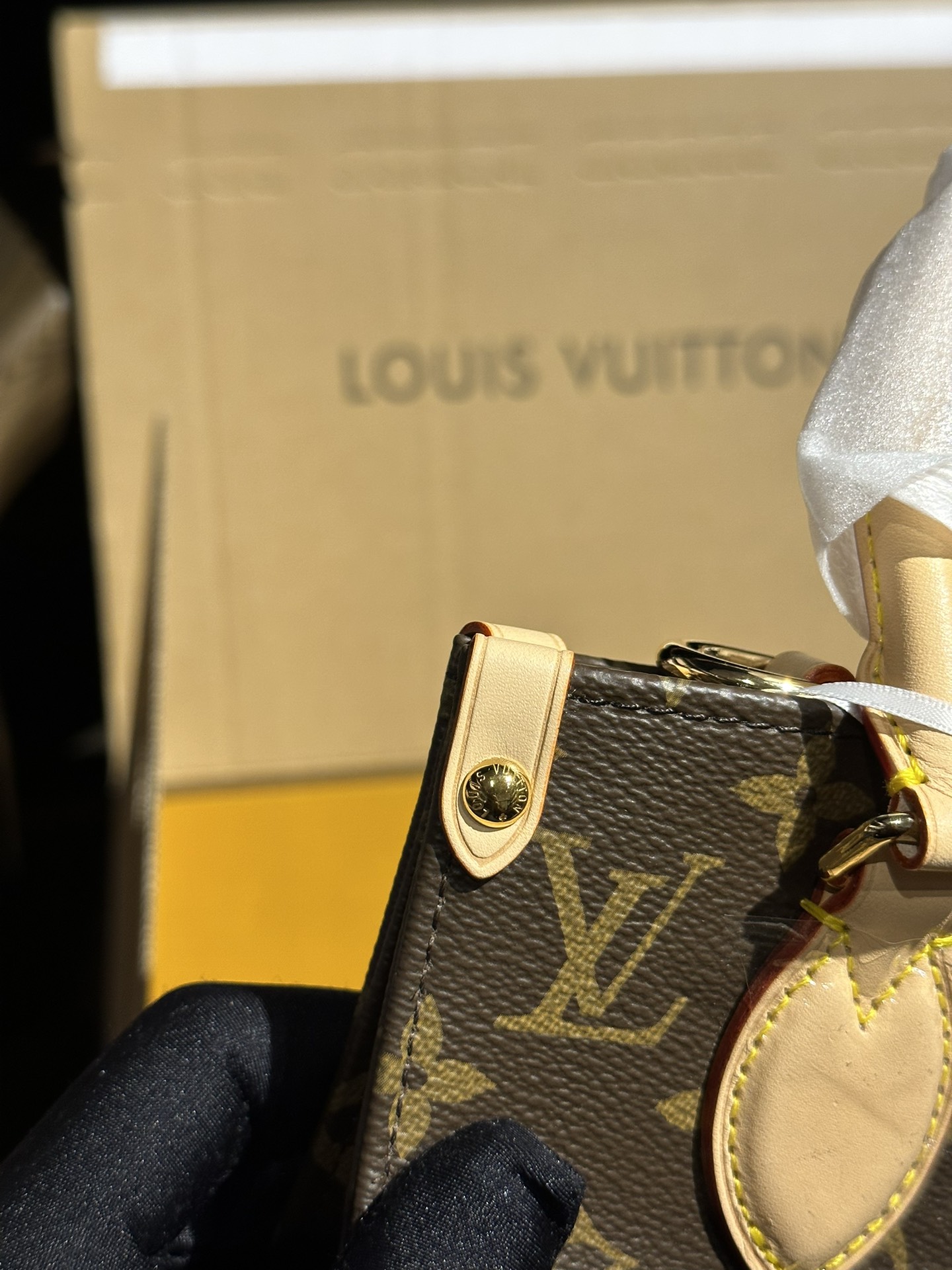 Louis Vuitton Sac Plat BB Bag Monogram coated canvas M46265 High