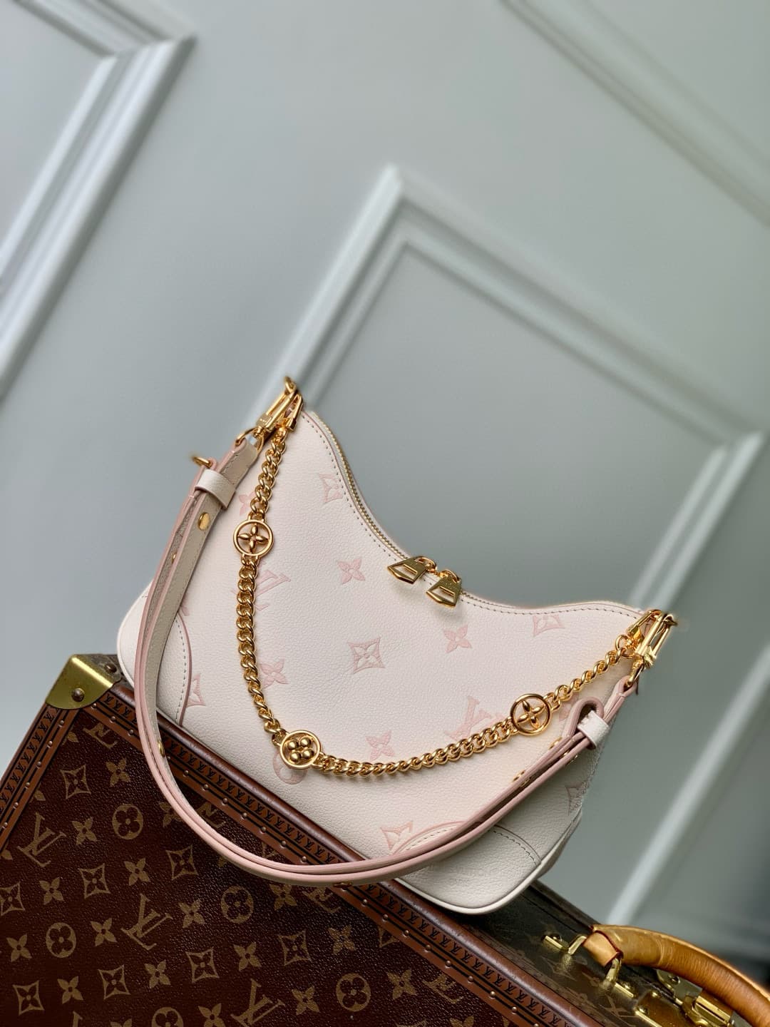 Louis Vuitton Boulogne Monogram Empreinte Leather M14634 Eden High