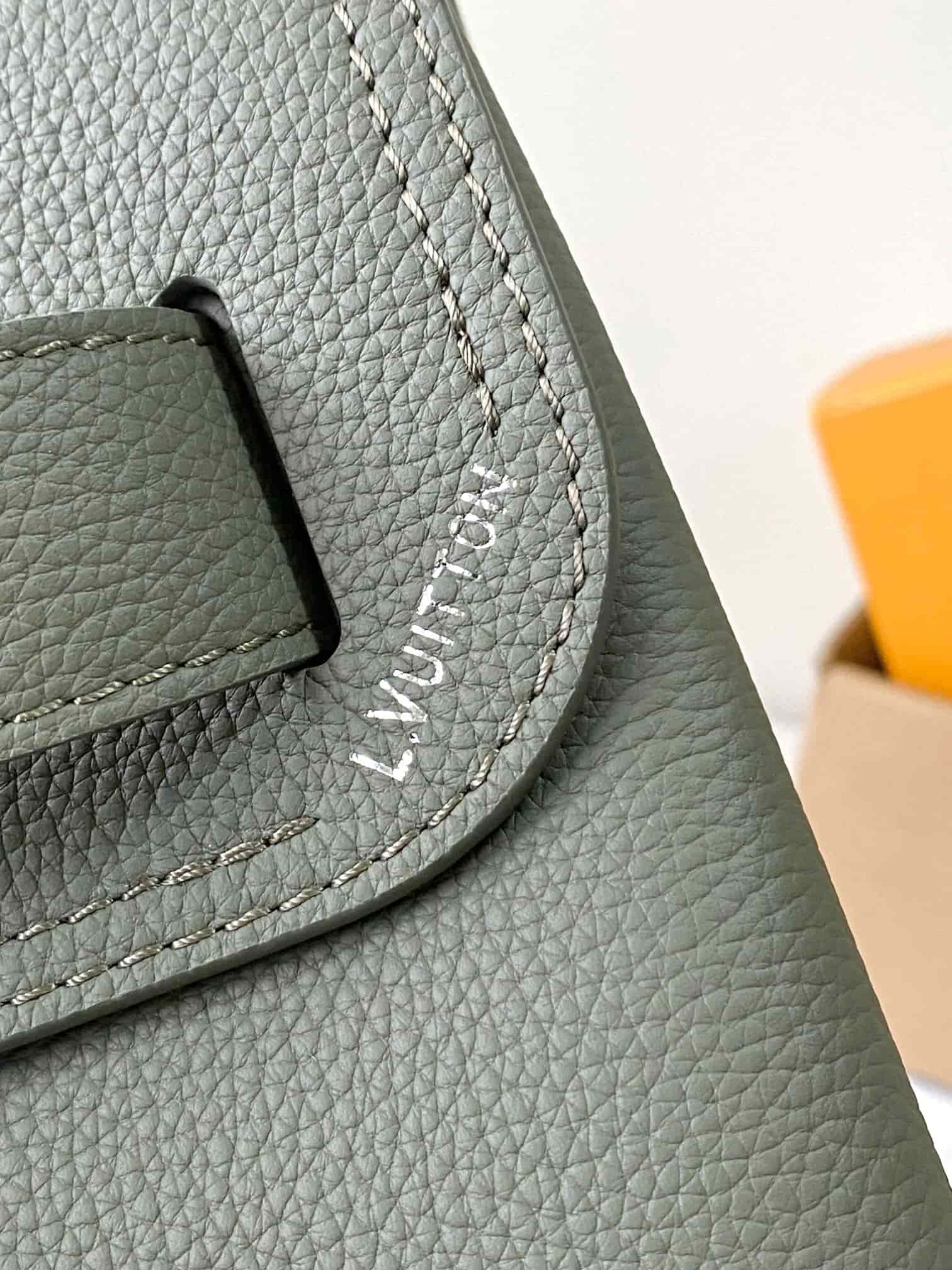 Louis Vuitton Steamer Backpack Khaki Green Touch calfskin leather M26852 TOP