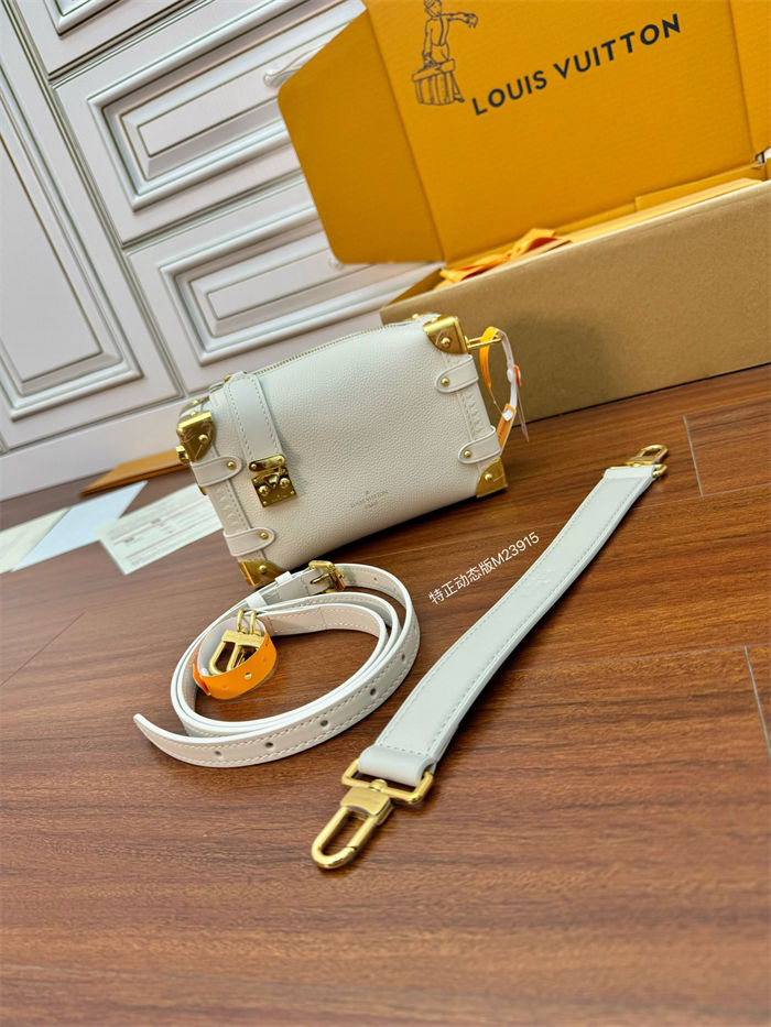 Louis Vuitton SIDE TRUNK PM Grained calf leather M25 Top