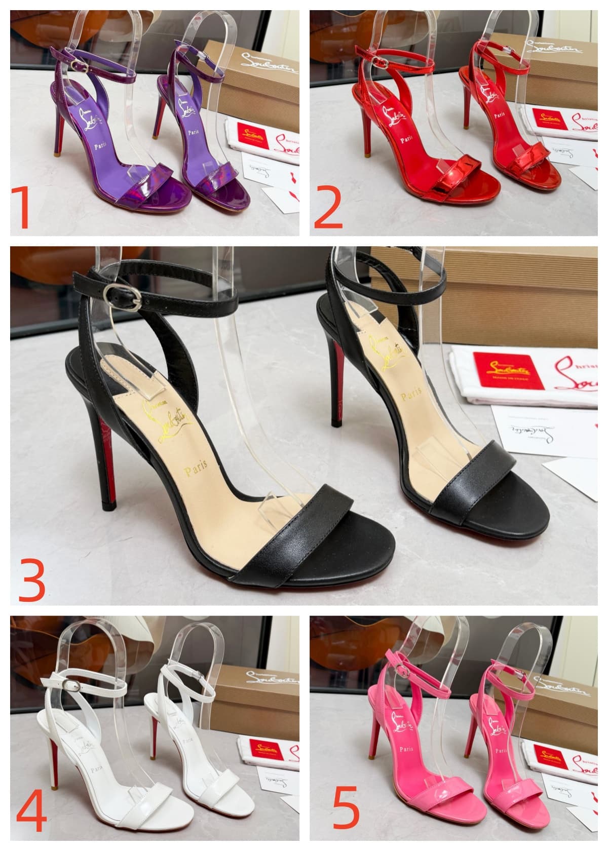 Christian Louboutin Loubigirl leather sandals