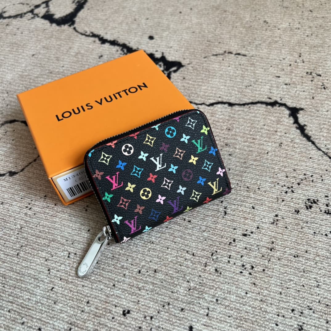 Louis Vuitton x Murakami Zippy Coin Purse Monogram coated canvas M13409 High